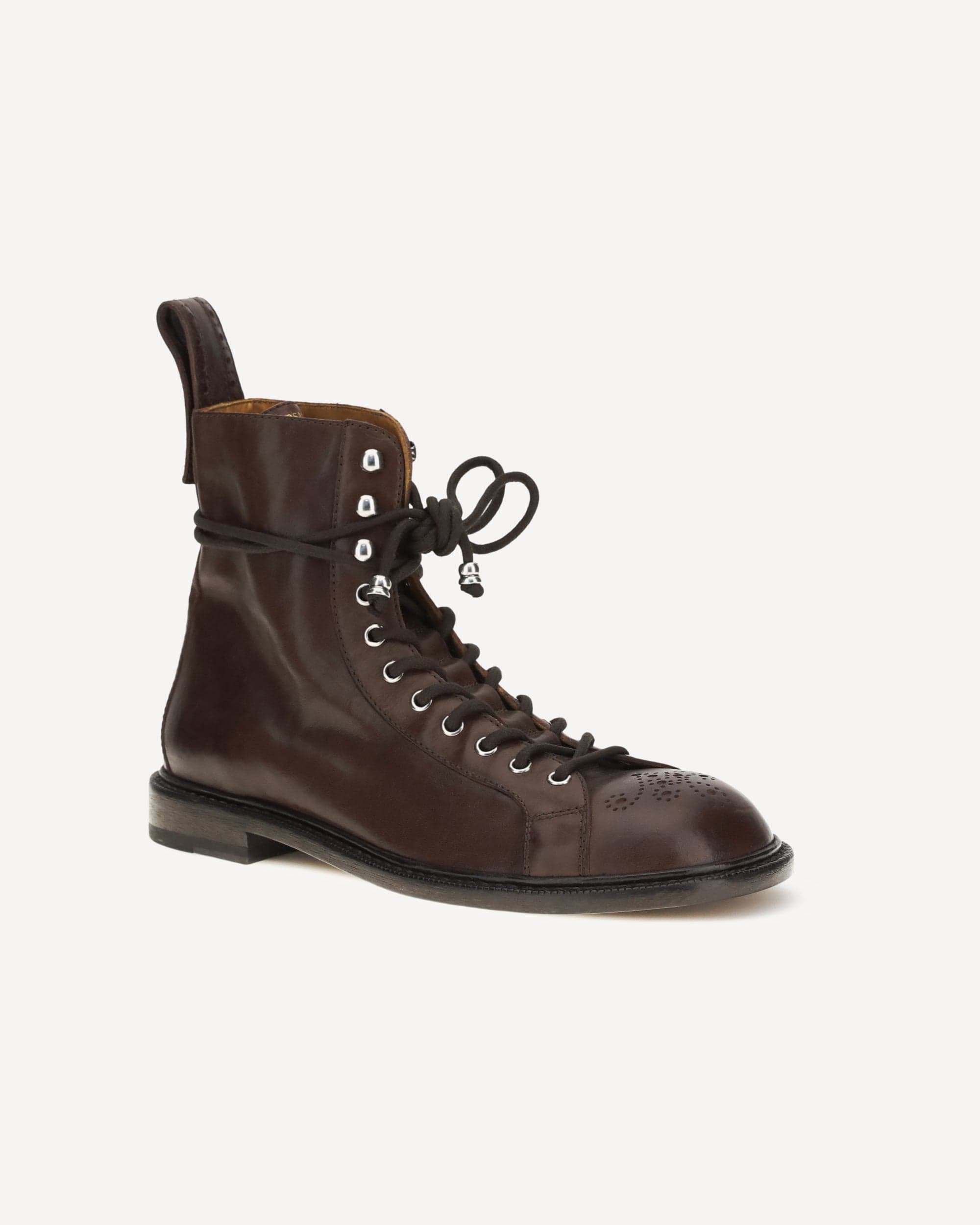 Versace Billy Leather Ankle Boots - alternate view