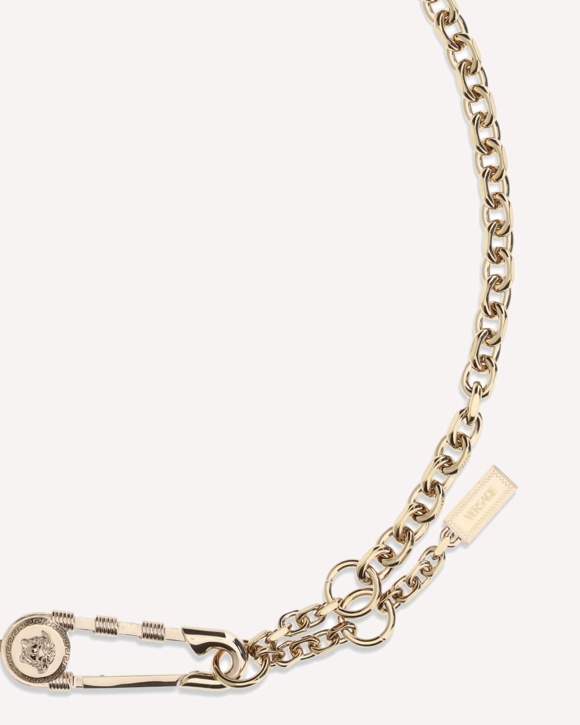 Versace Chain Belt With Medusa Motif