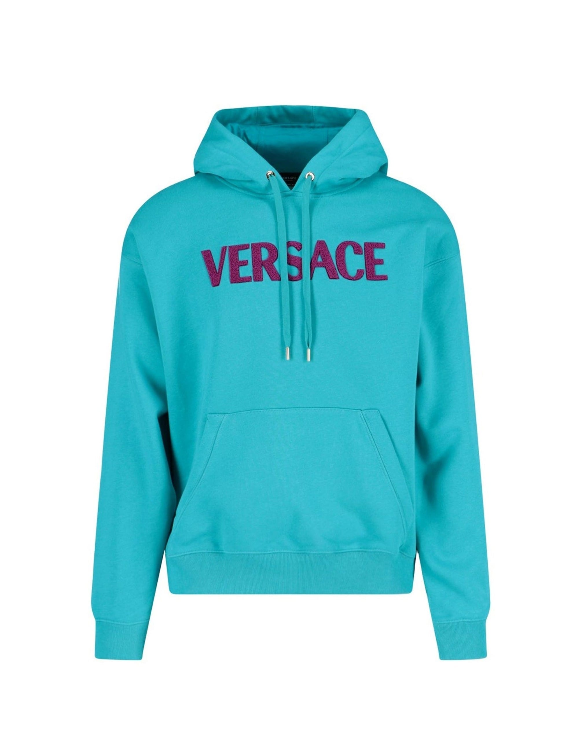 Versace Cotton Logo Sweatshirt Hoodie