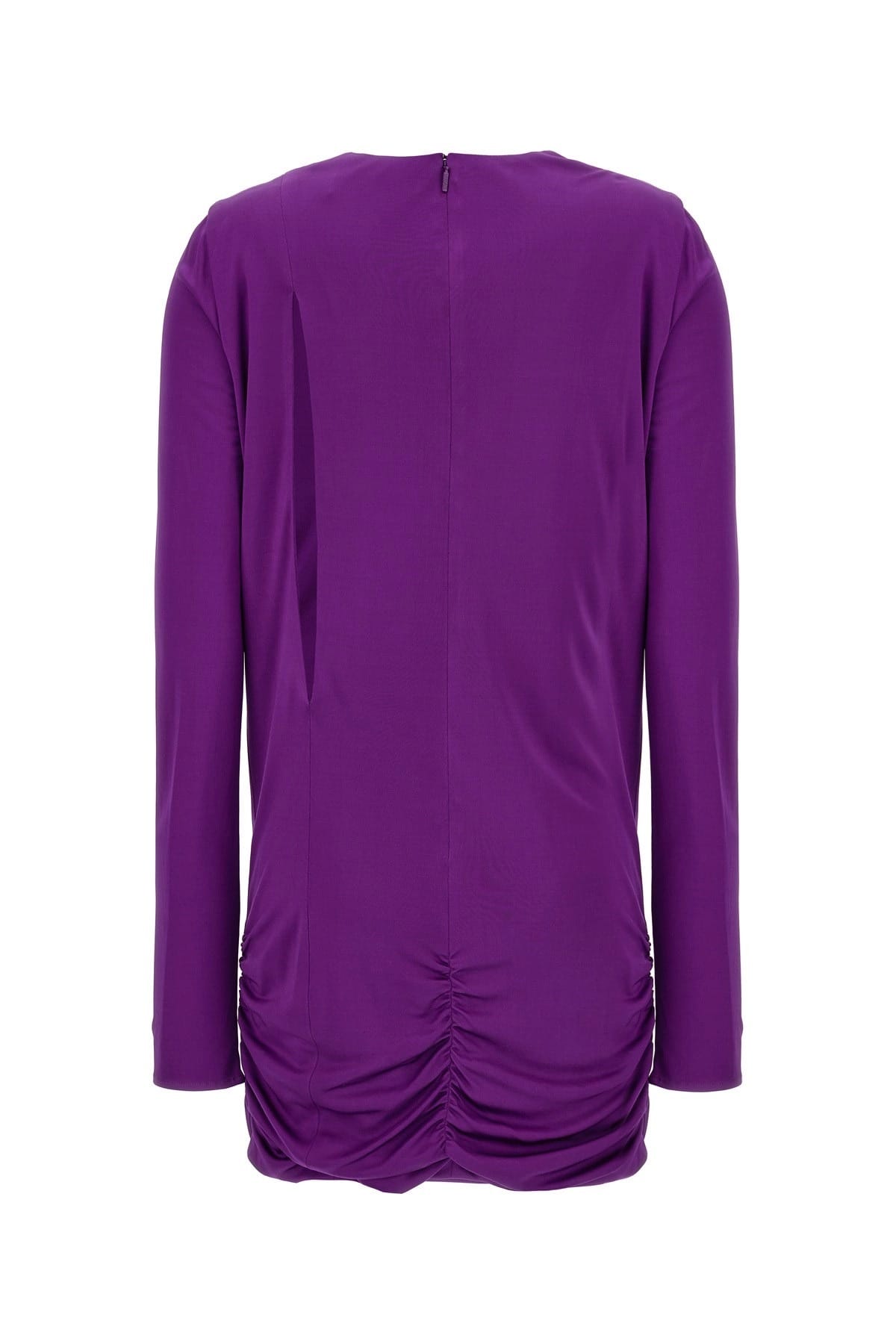 Versace Versace Cut-Out Jersey Dress