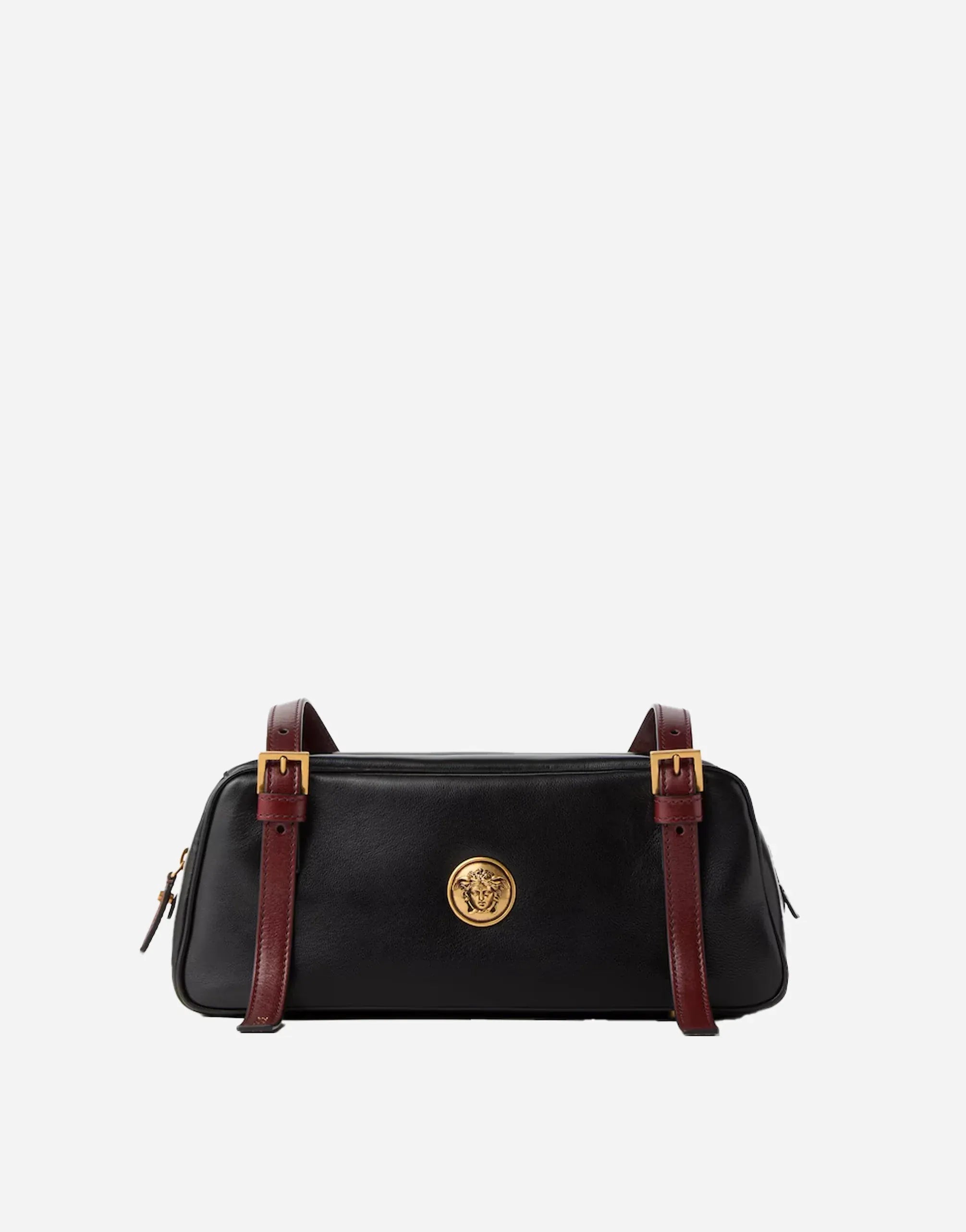 Versace Emblème Nappa Bowling Shoulder Bag