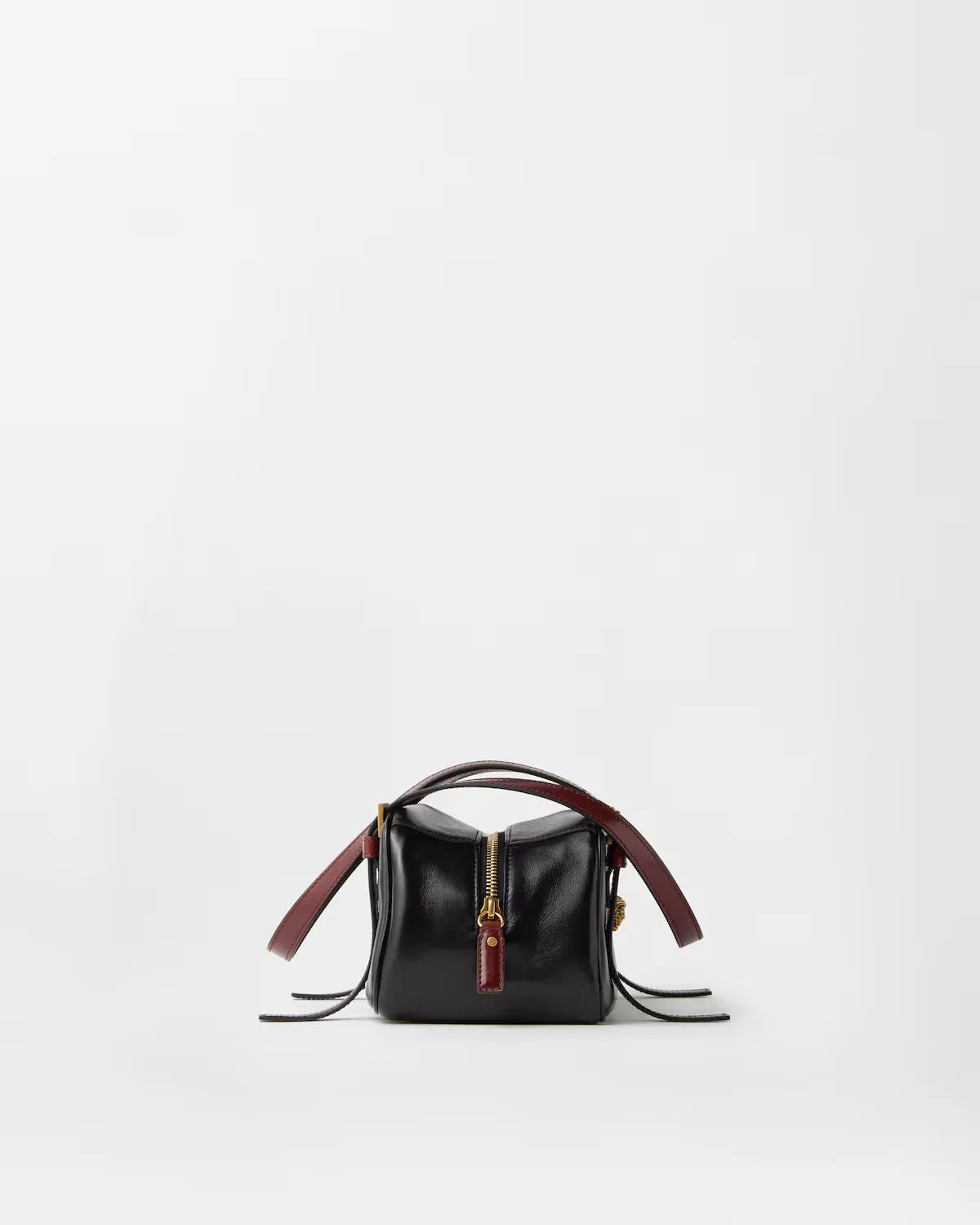 Versace Emblème Nappa Bowling Shoulder Bag