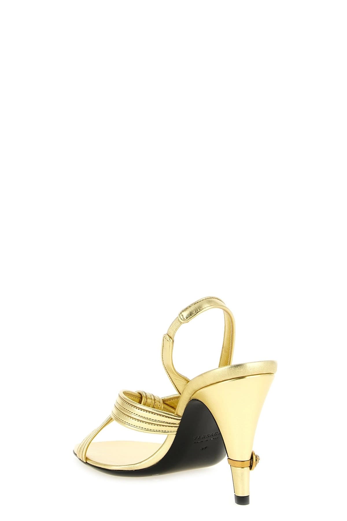 Versace Versace Gianni Metallic Sandals
