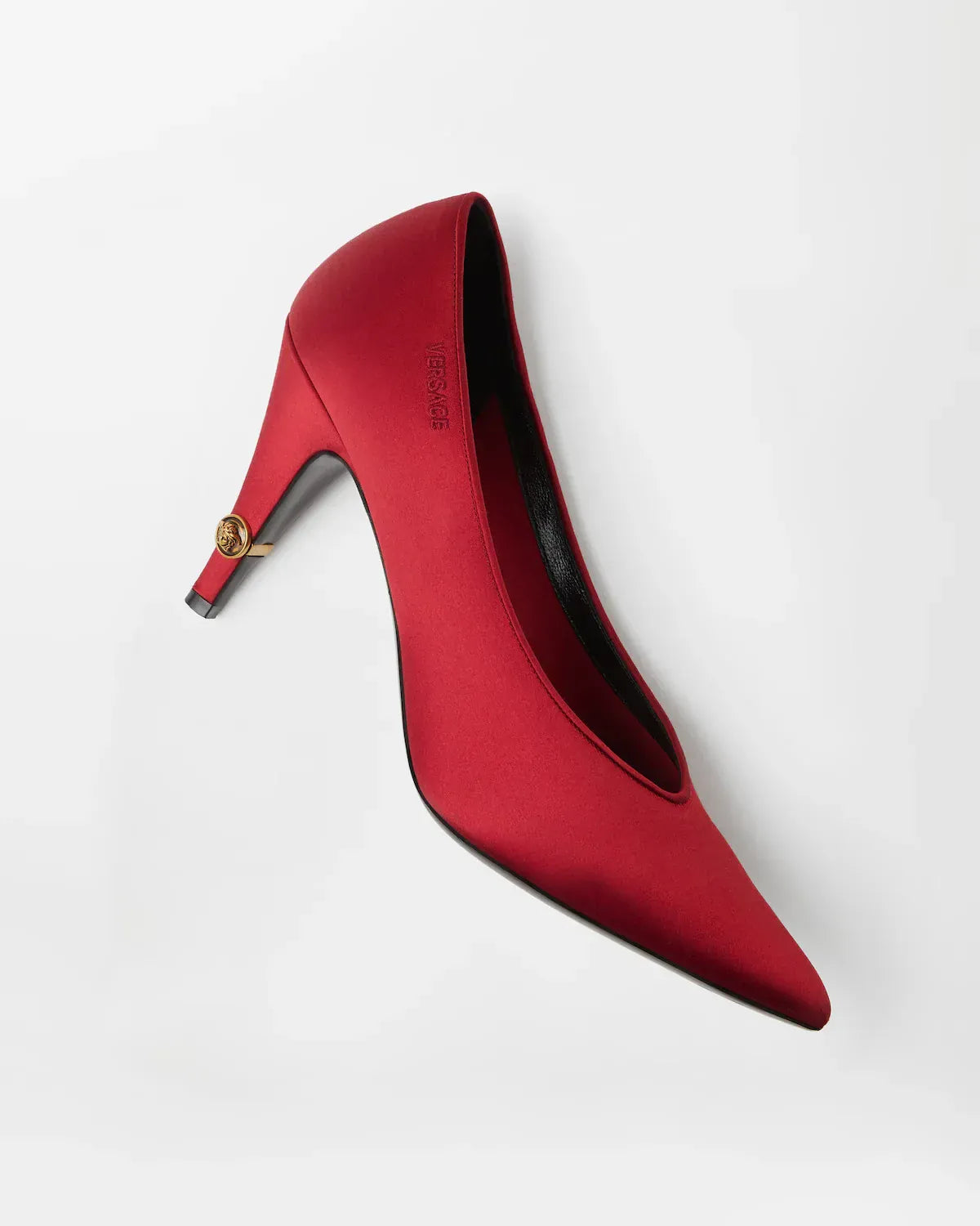 Versace Gianni Satin 90mm Pumps