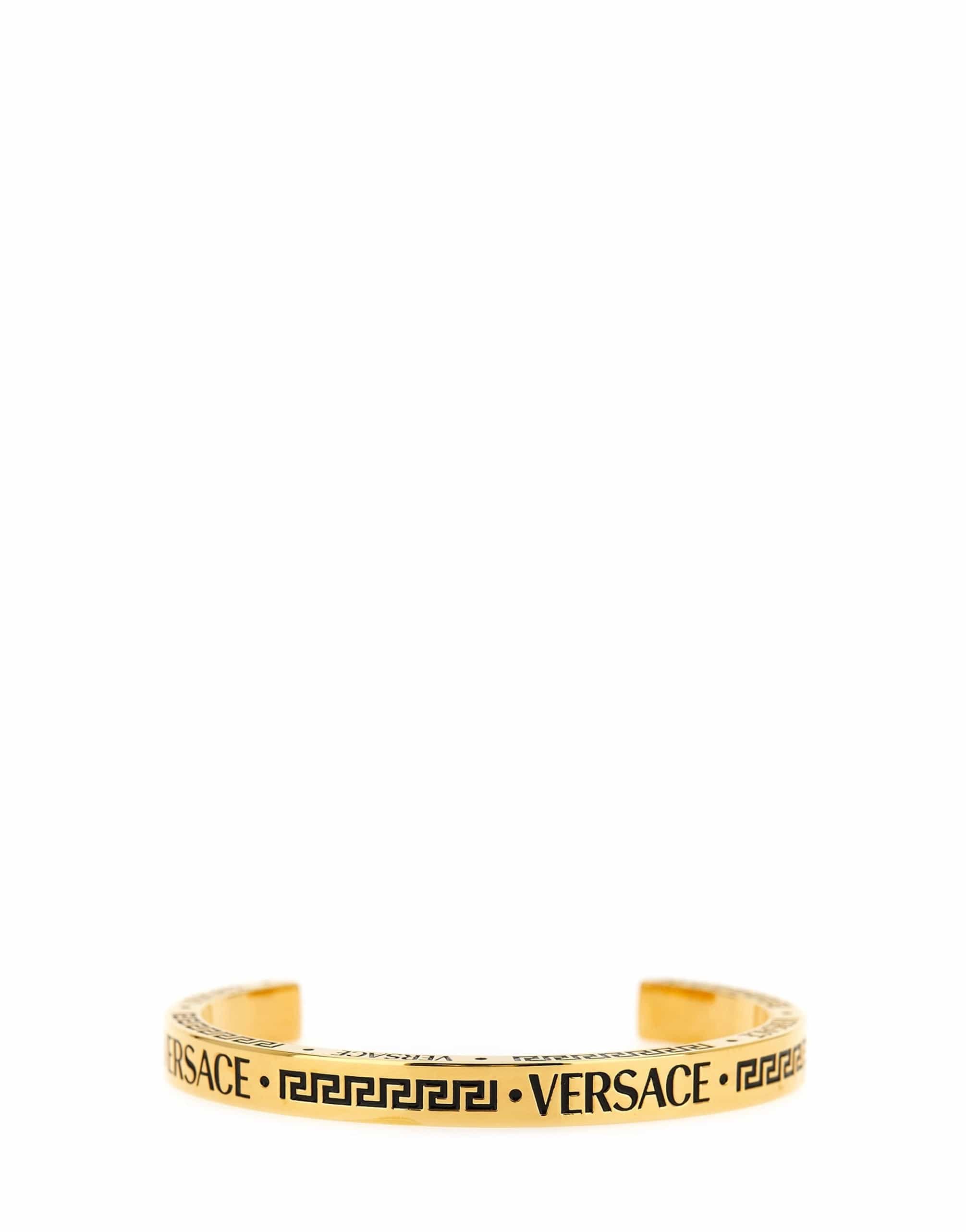 Versace Versace Gold Greek Logo Bangle
