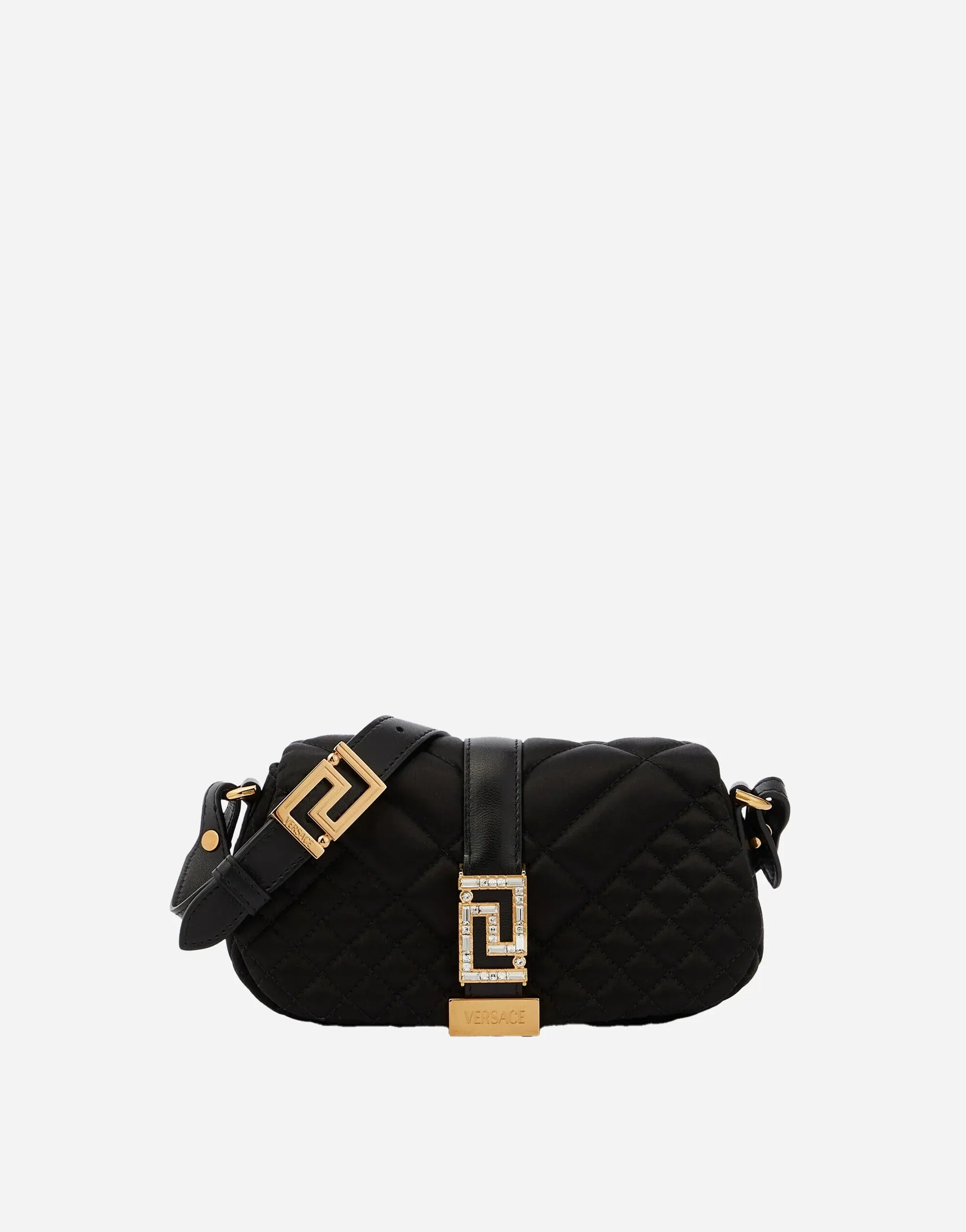 Versace Greca Goddess Quilted Shoulder Bag