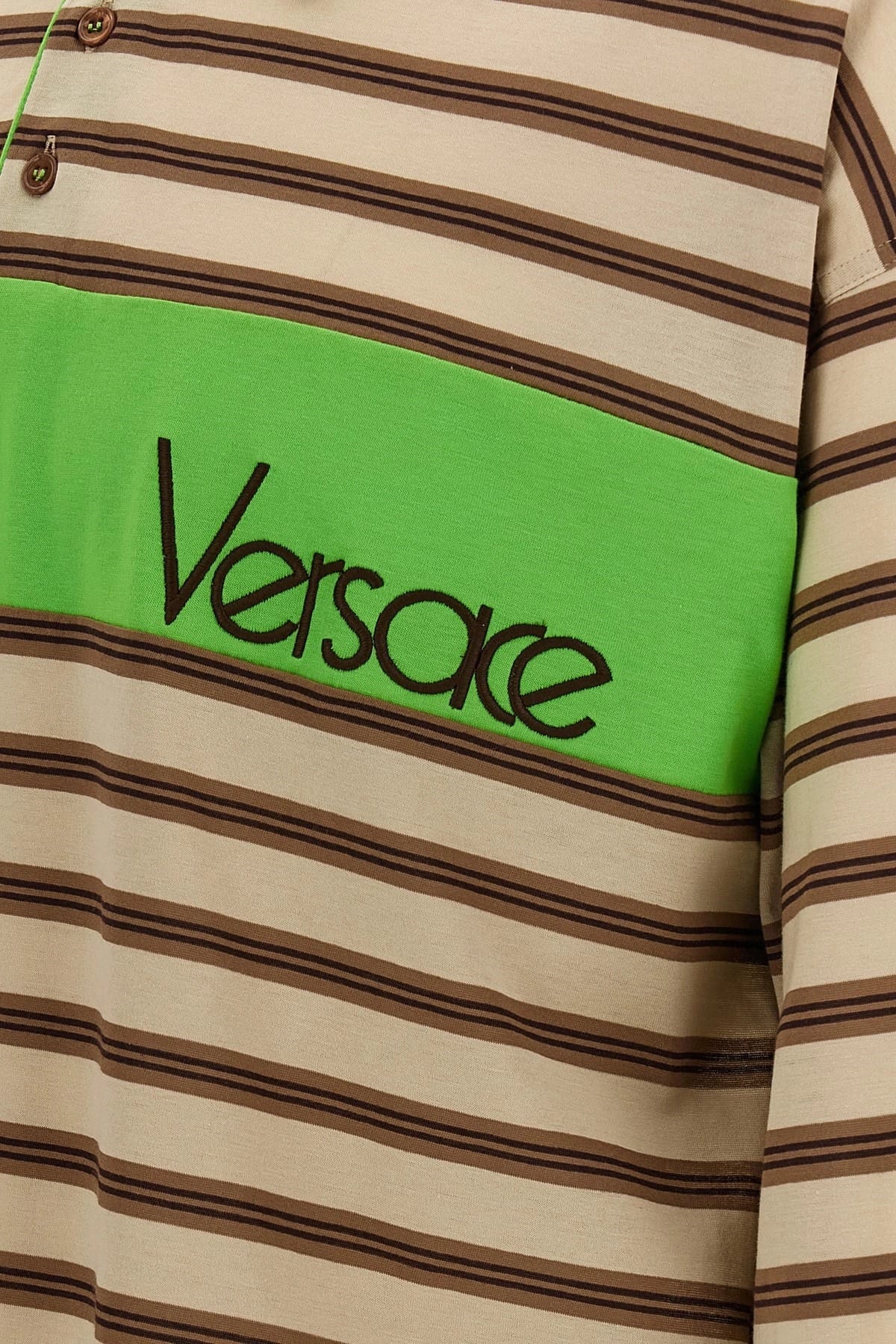 Versace Versace Intarsia Polo Shirt