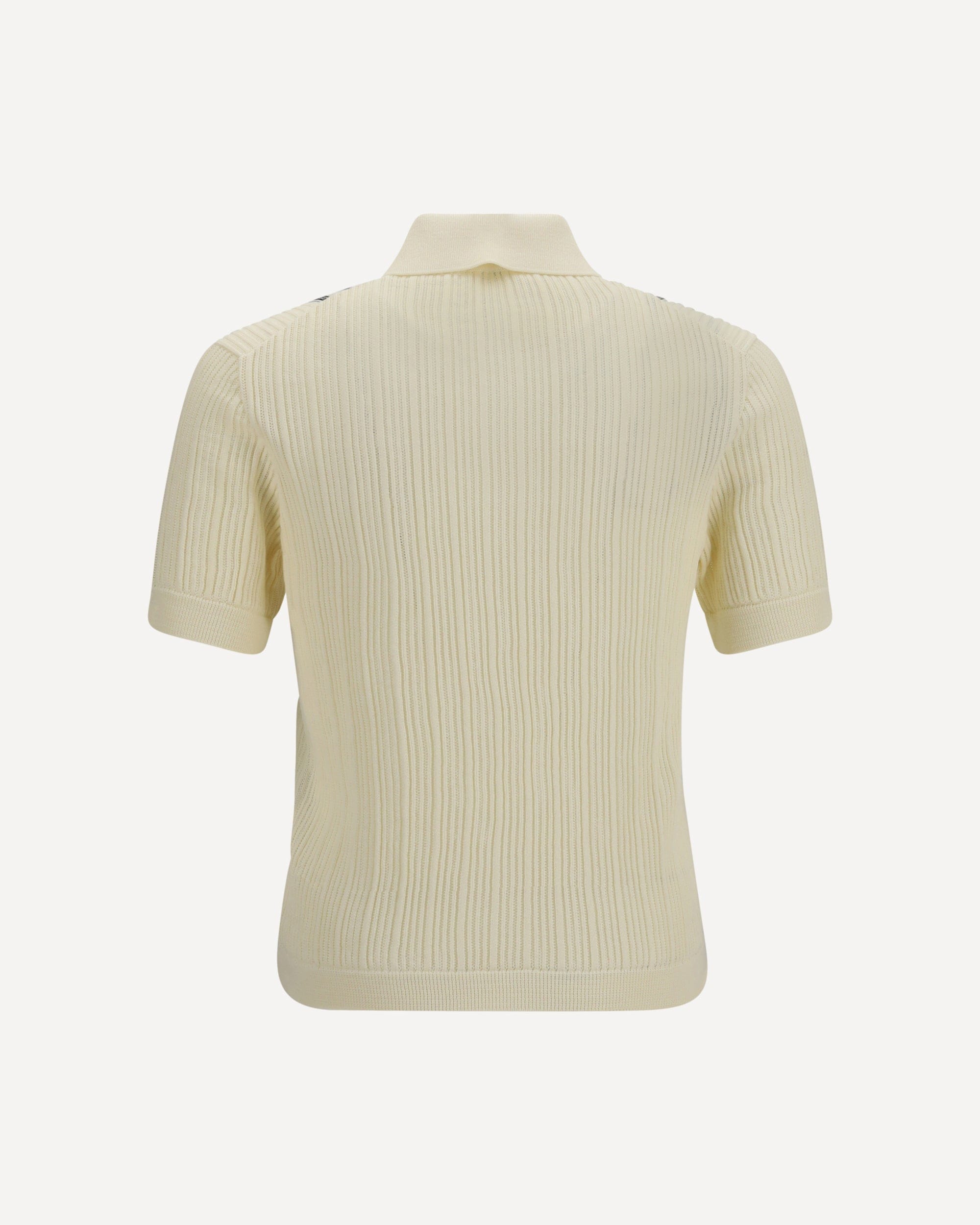 Versace Jacquard Cotton Knit Polo - alternate view