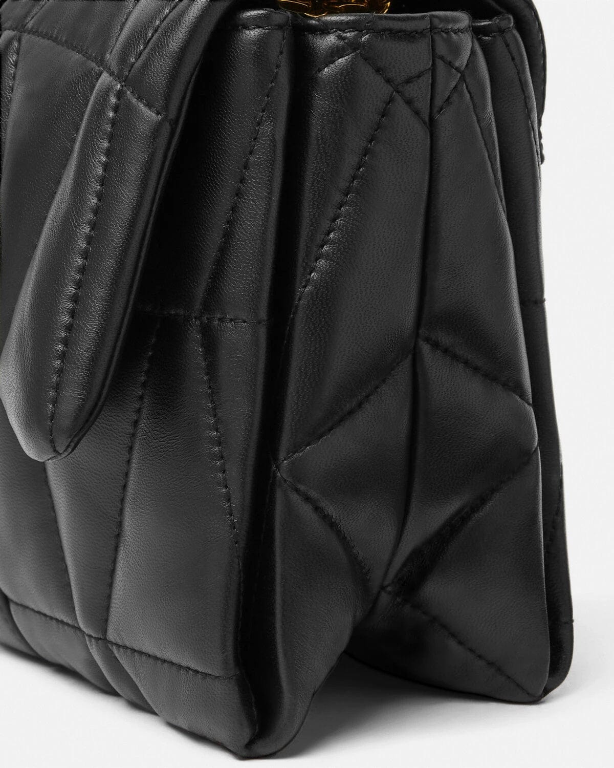 Versace Kleio Quilted Shoulder Bag