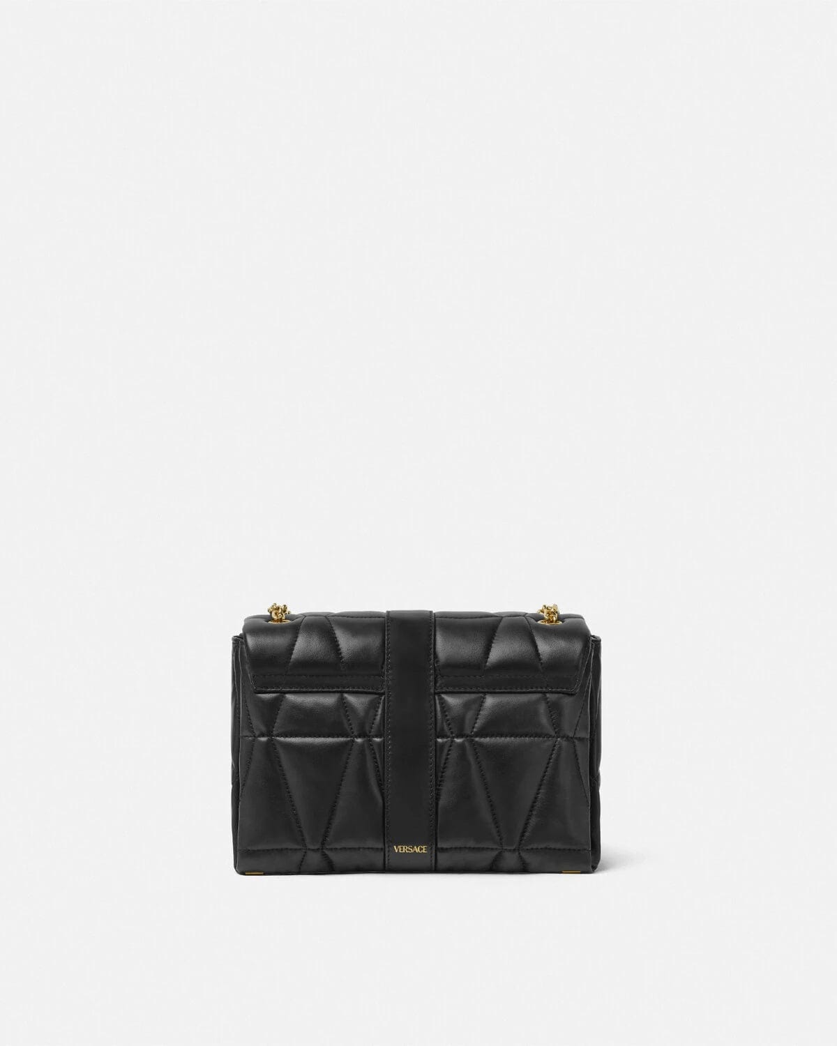 Versace Kleio Quilted Shoulder Bag
