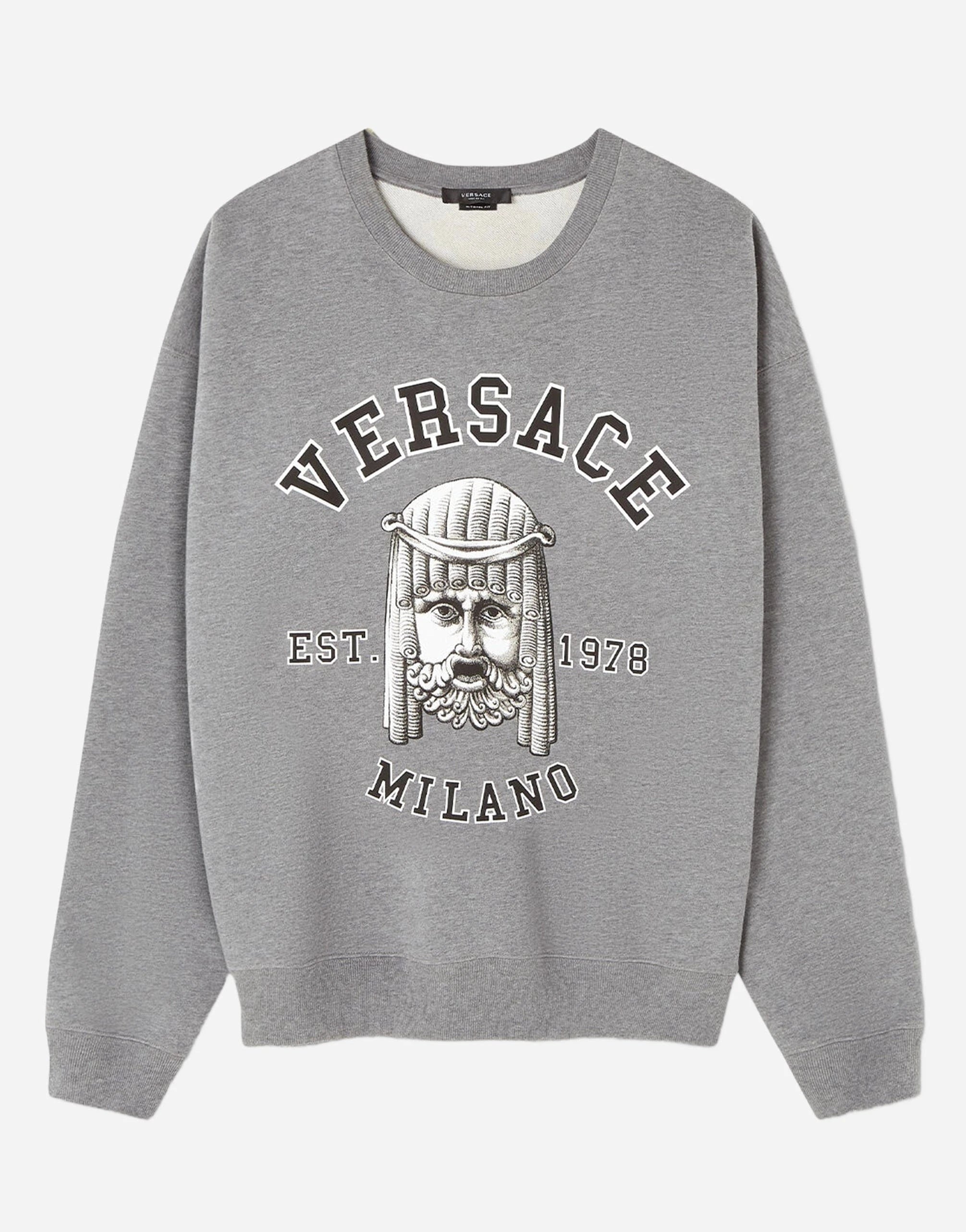 Versace La Maschera Logo Sweatshirt