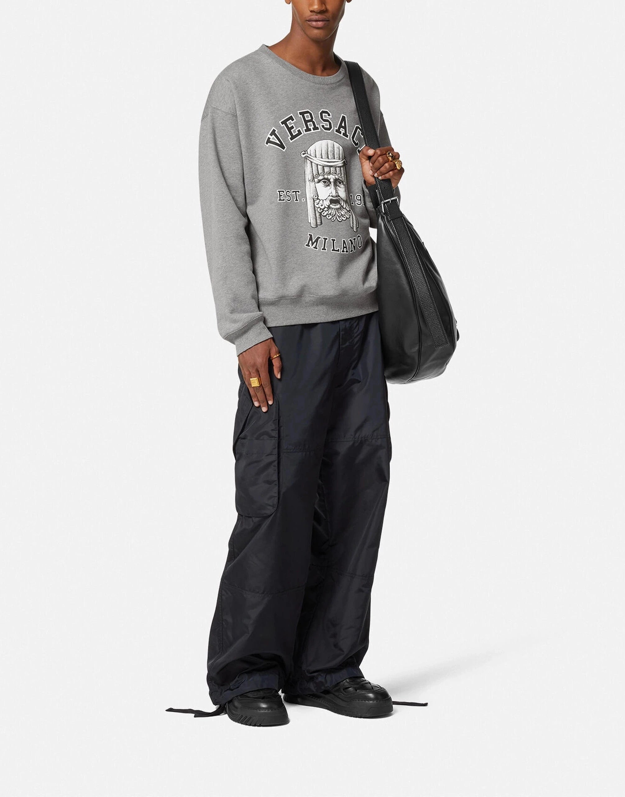 Versace La Maschera Logo Sweatshirt