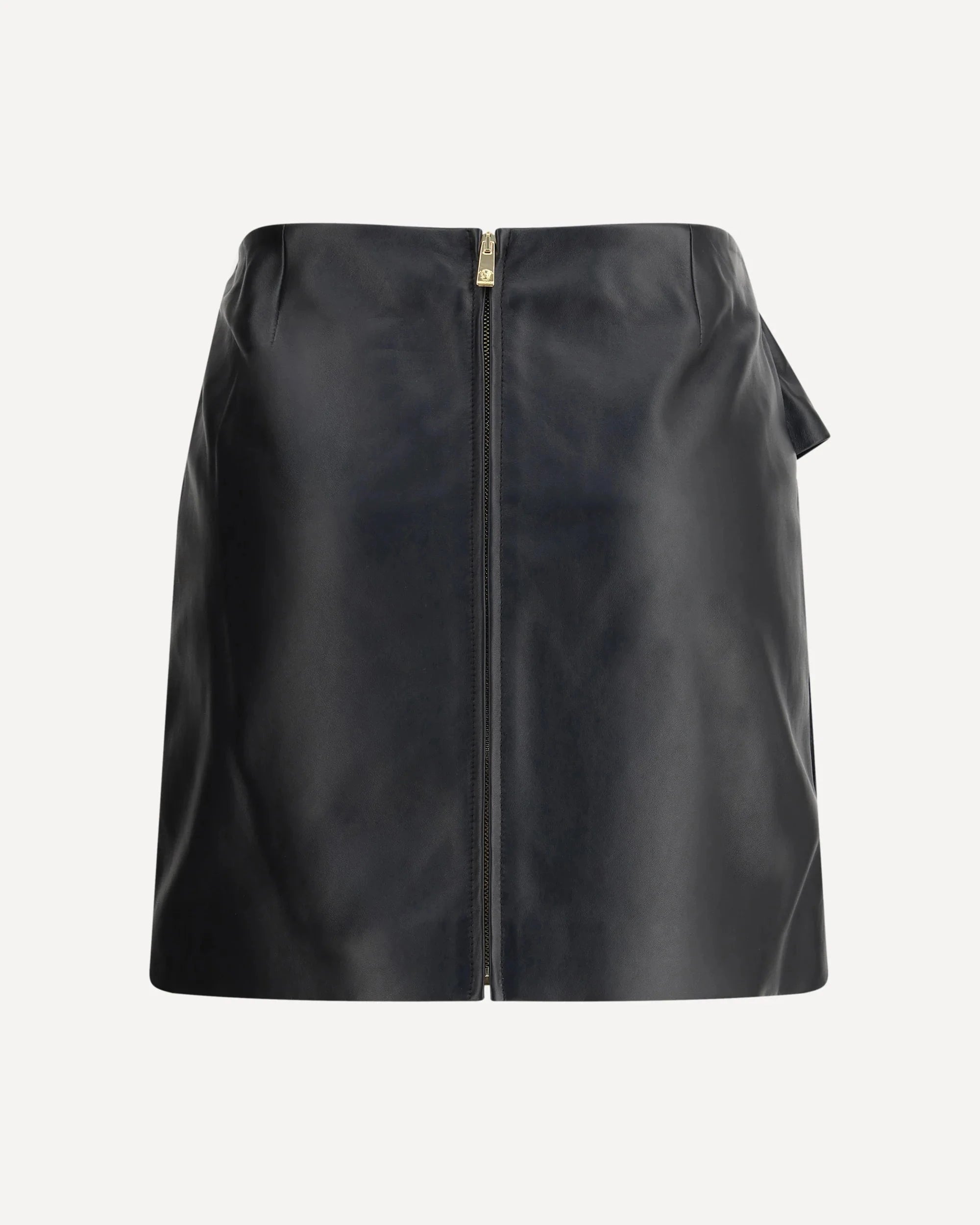 Versace Leather Miniskirt
