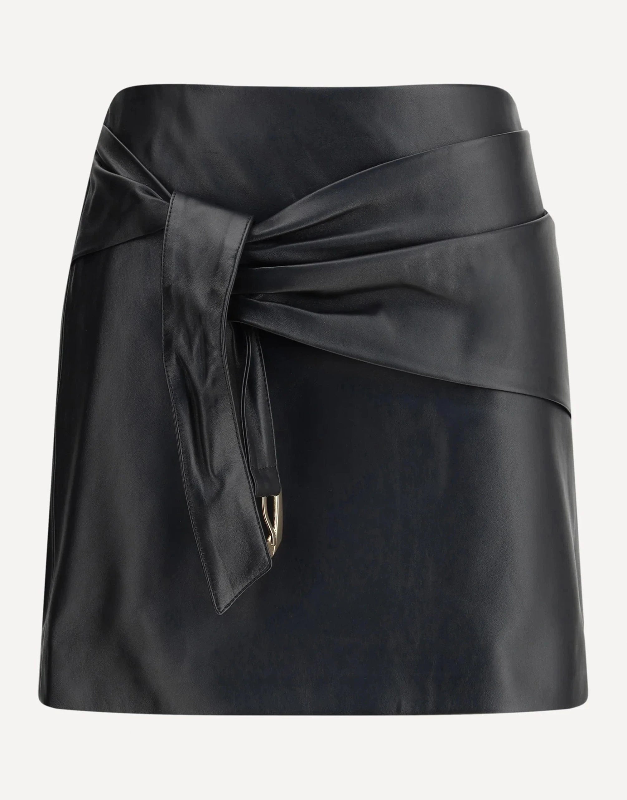 Versace Leather Miniskirt