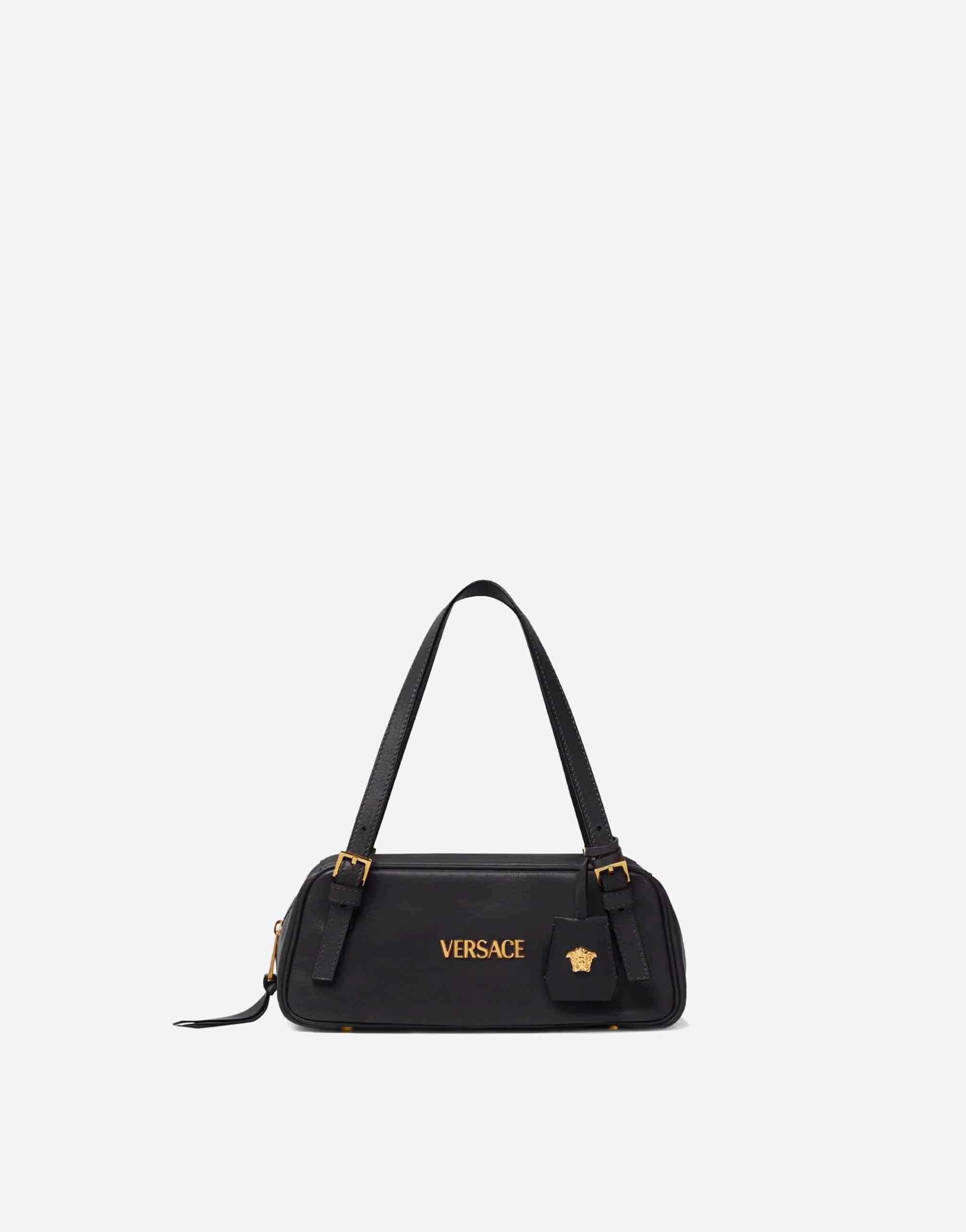 Versace Logo Bowling Shoulder Bag