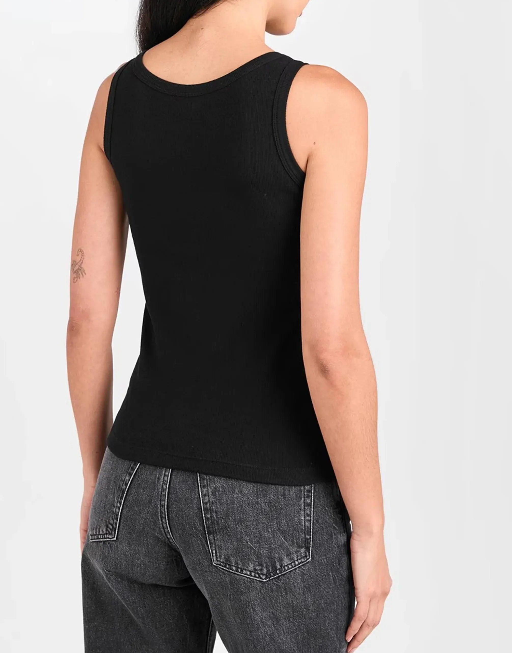 Versace Logo-Patch Tank Top
