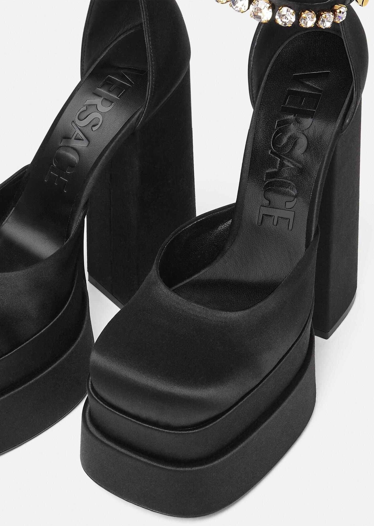 Versace Medusa Aevitas Platform Pumps