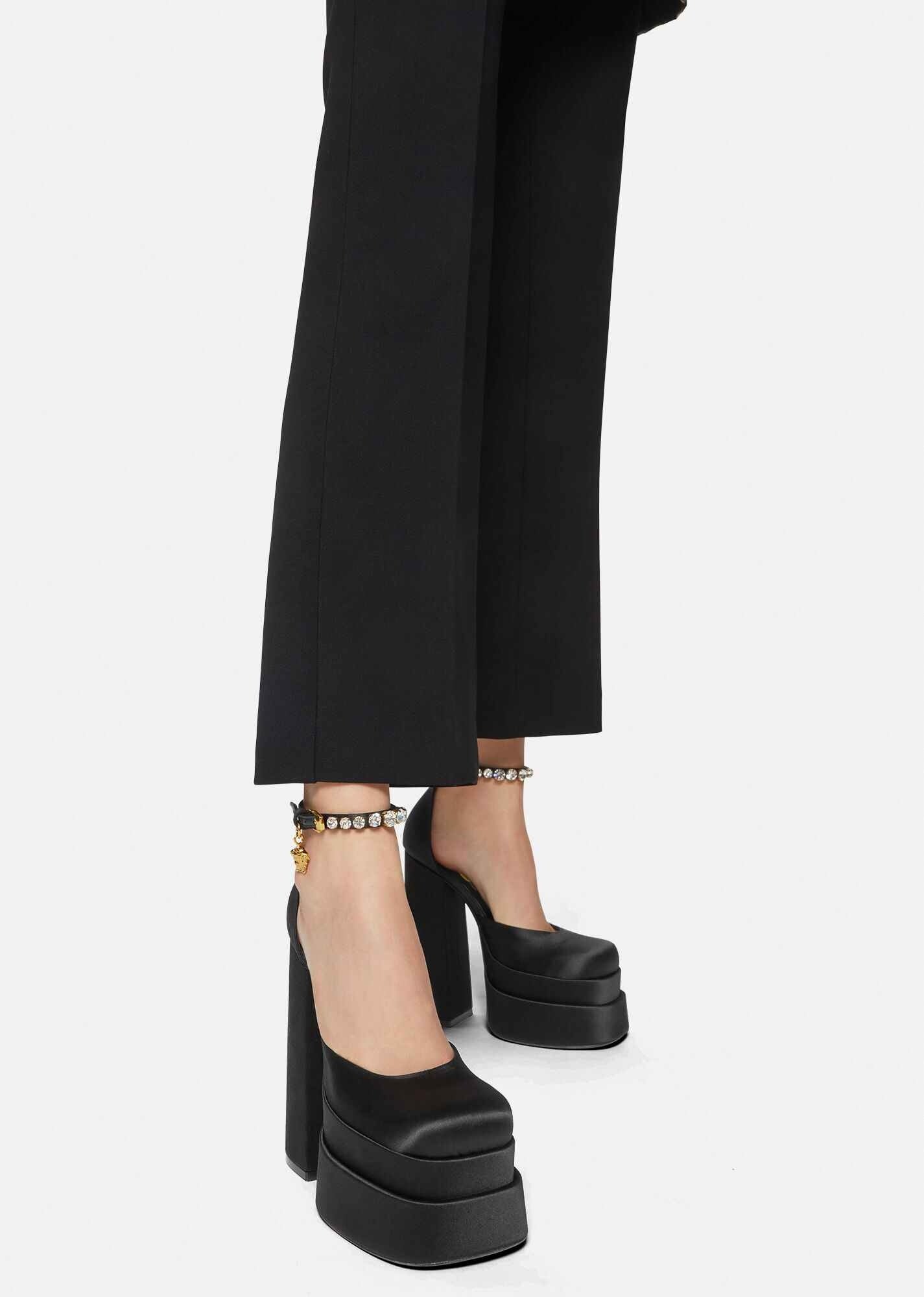 Versace Medusa Aevitas Platform Pumps