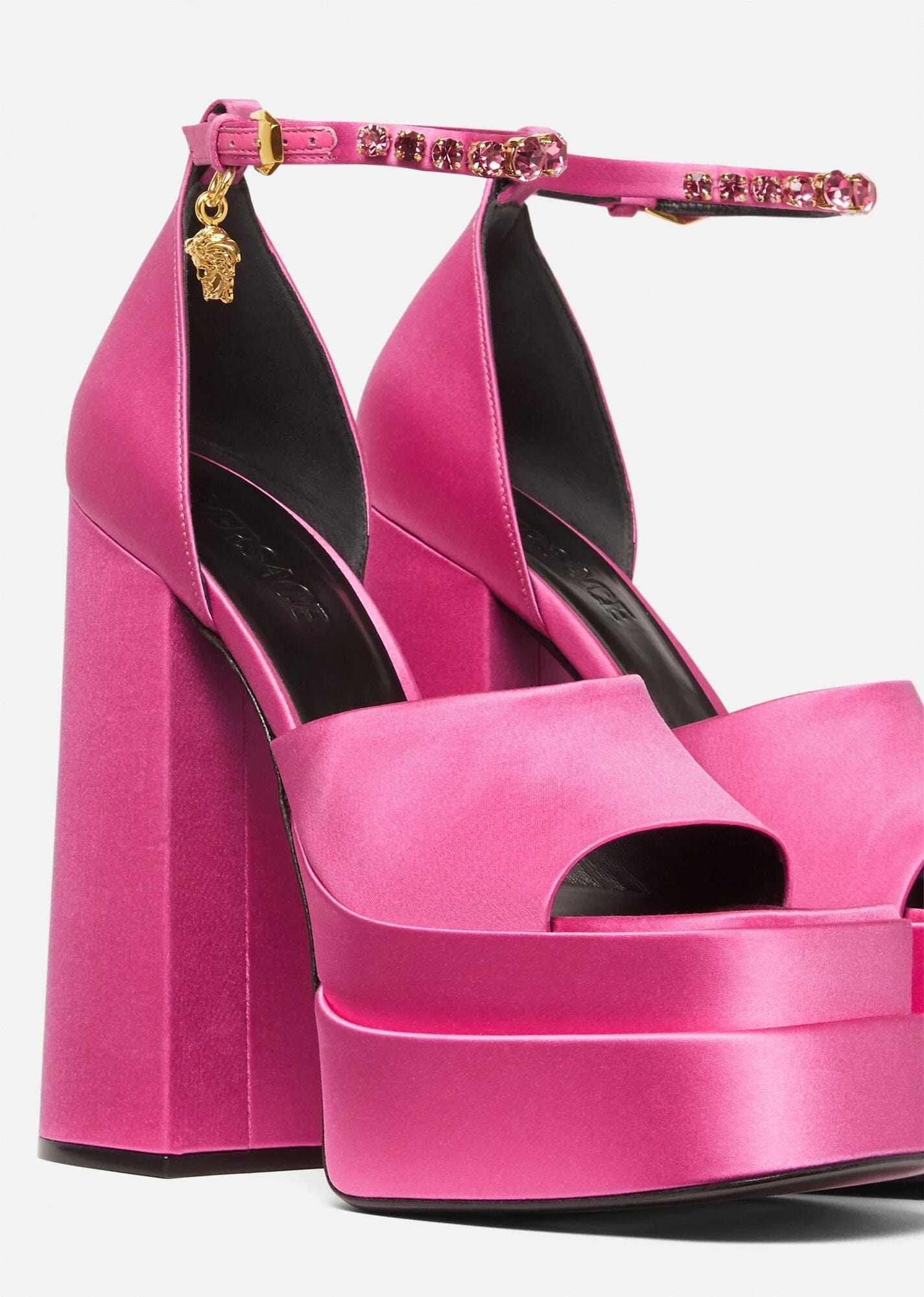 Versace Medusa Aevitas Platform Sandals