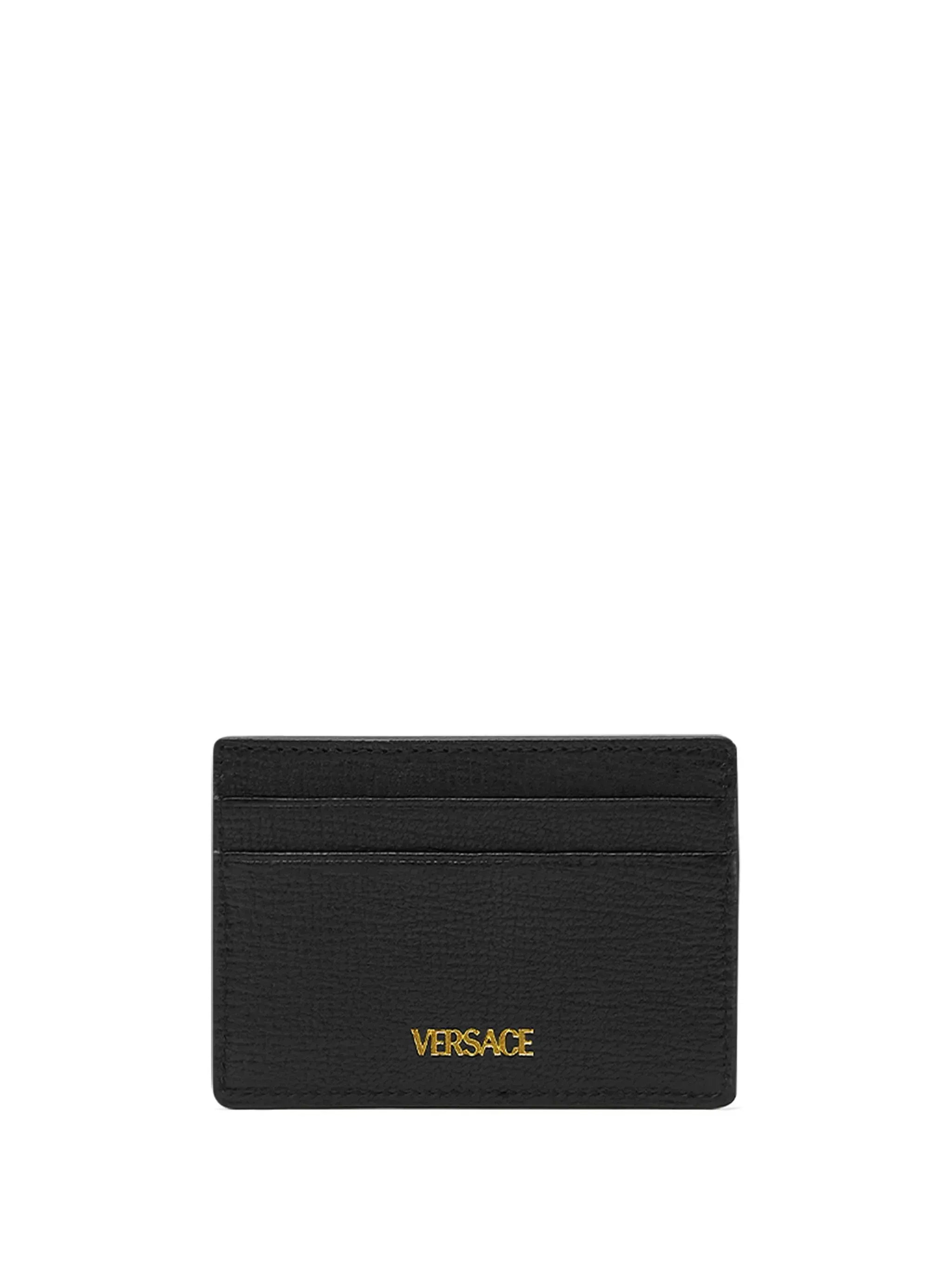 Versace Medusa Biggie Leather Card Holder