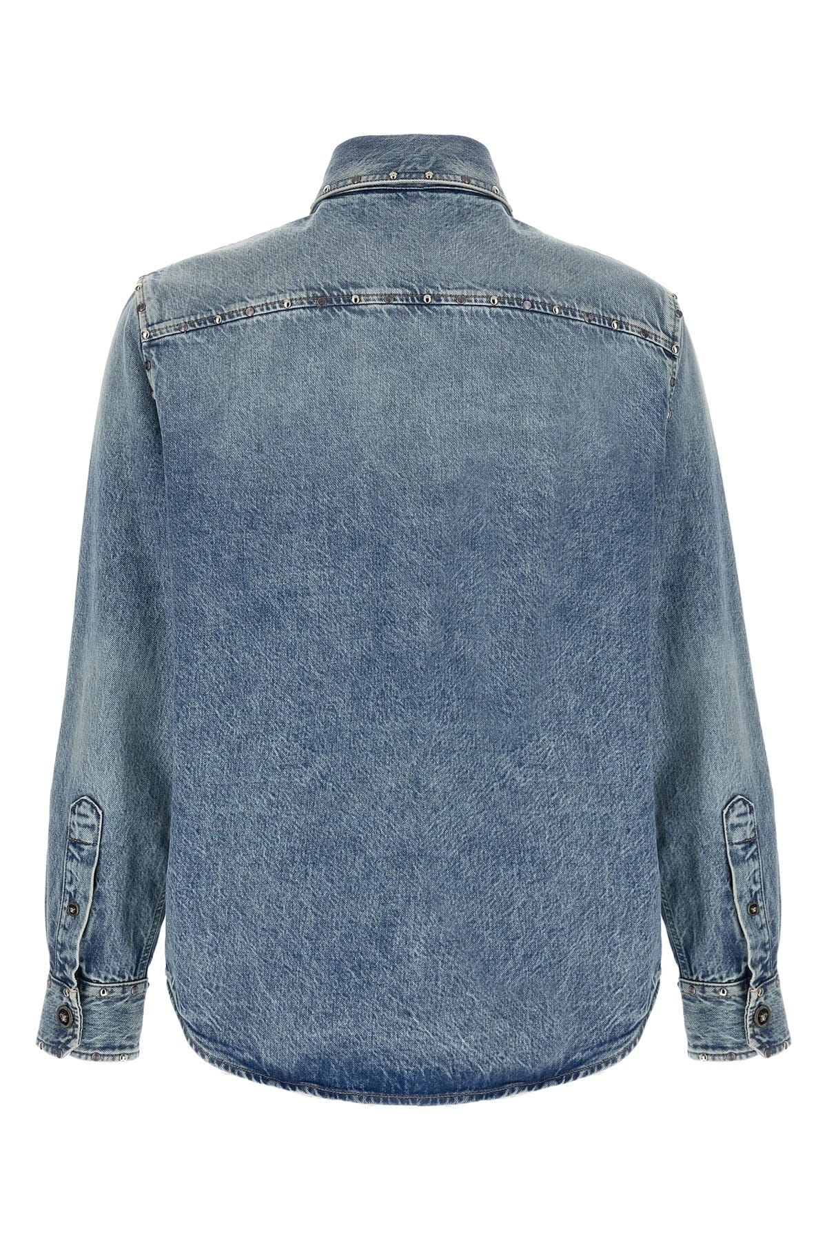 Versace Versace Medusa Denim Shirt