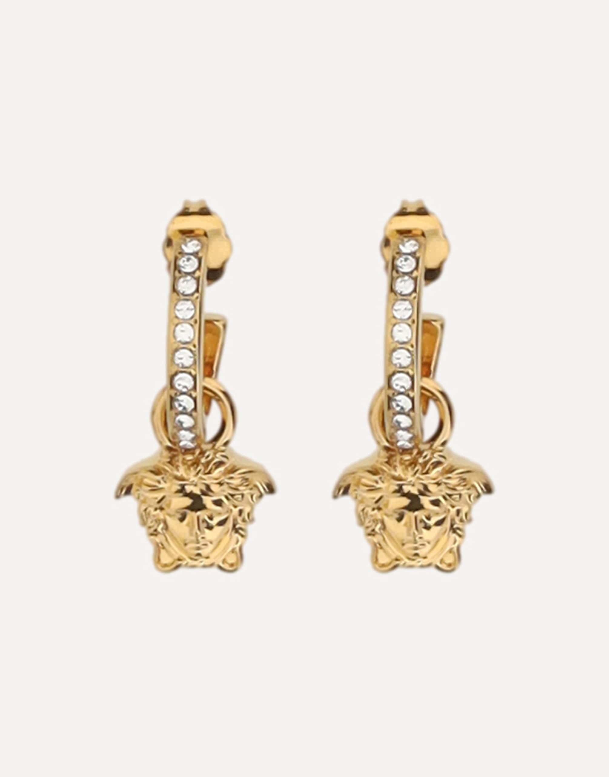 Versace Medusa Head Drop Earrings