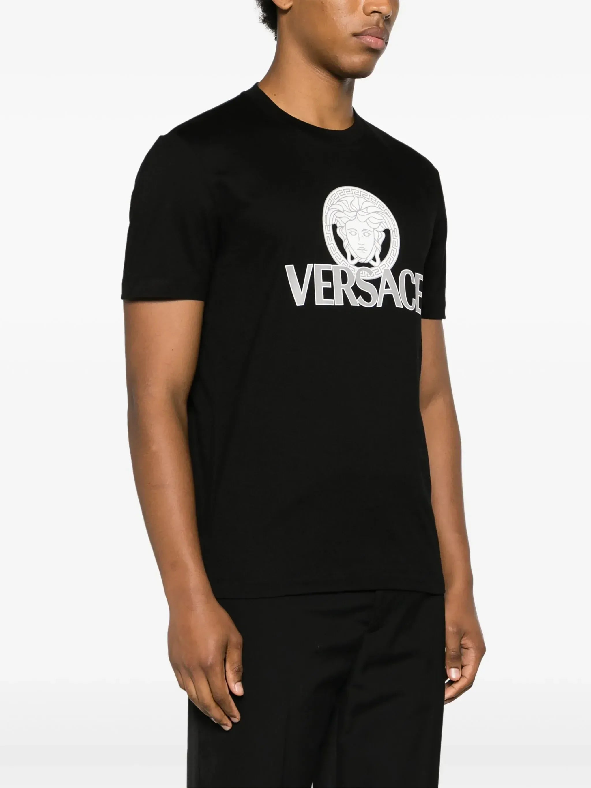 Versace Medusa Logo-Print T-Shirt