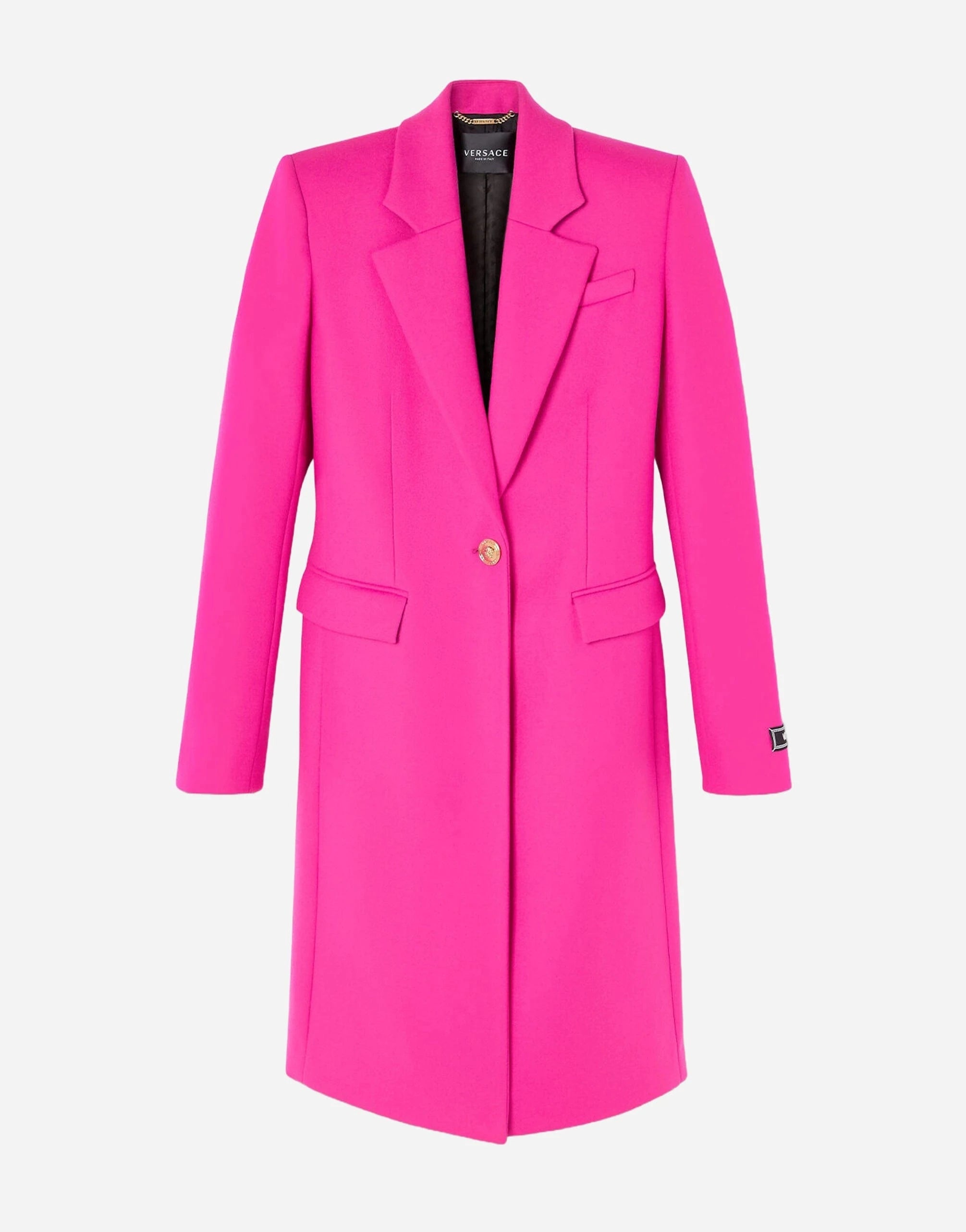 Versace Medusa Long Wool Coat