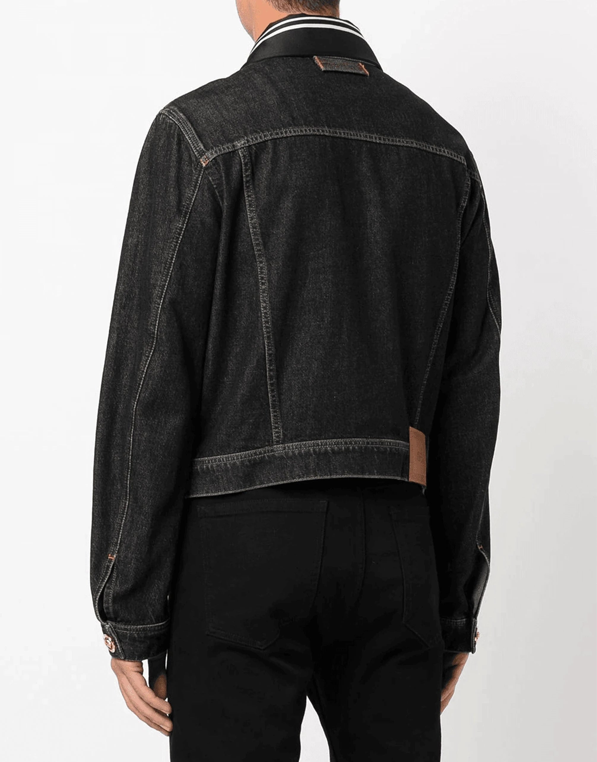 Versace Medusa Motif Denim Jacket