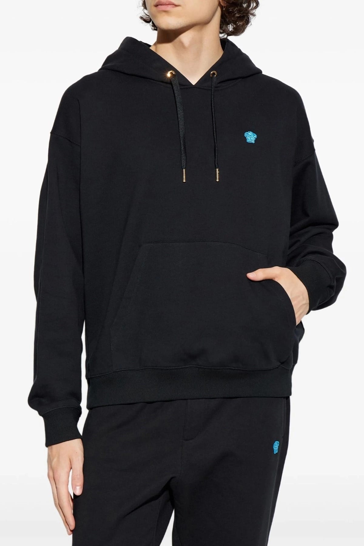 Versace Medusa Patch Hoodie - alternate view
