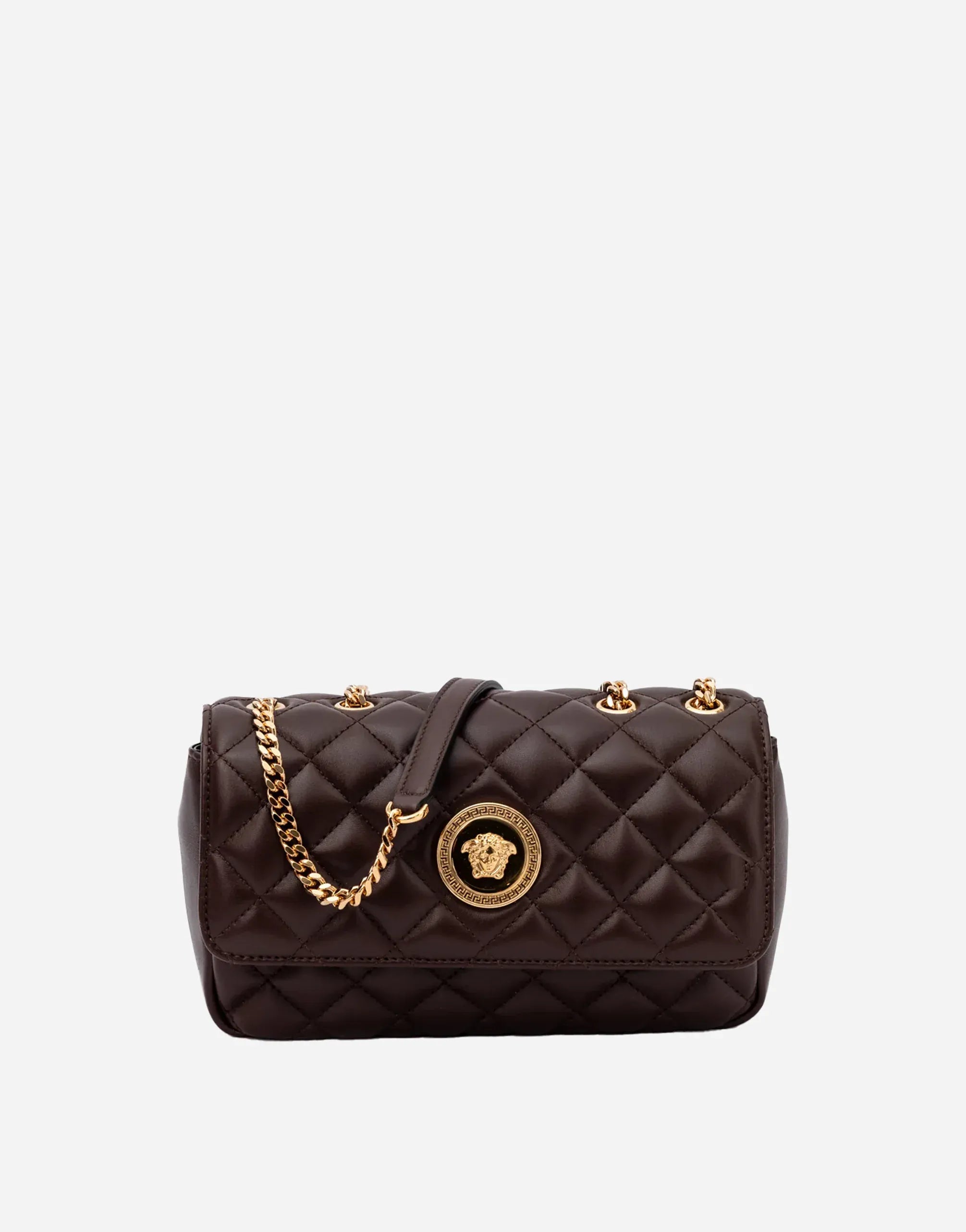 Versace Medusa Quilted Shoulder Strap Bag