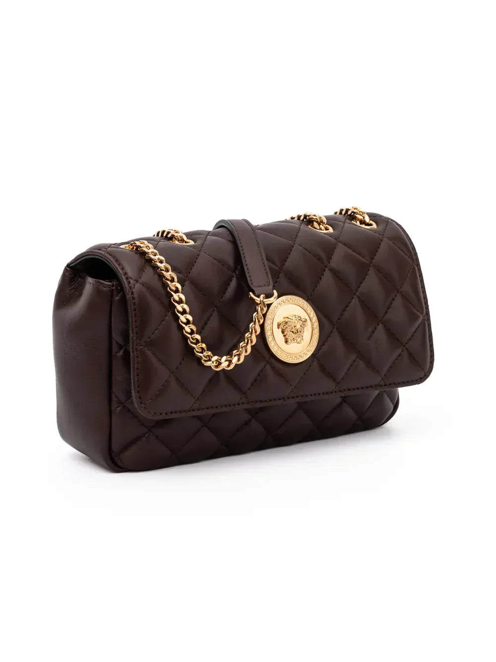 Versace Medusa Quilted Shoulder Strap Bag