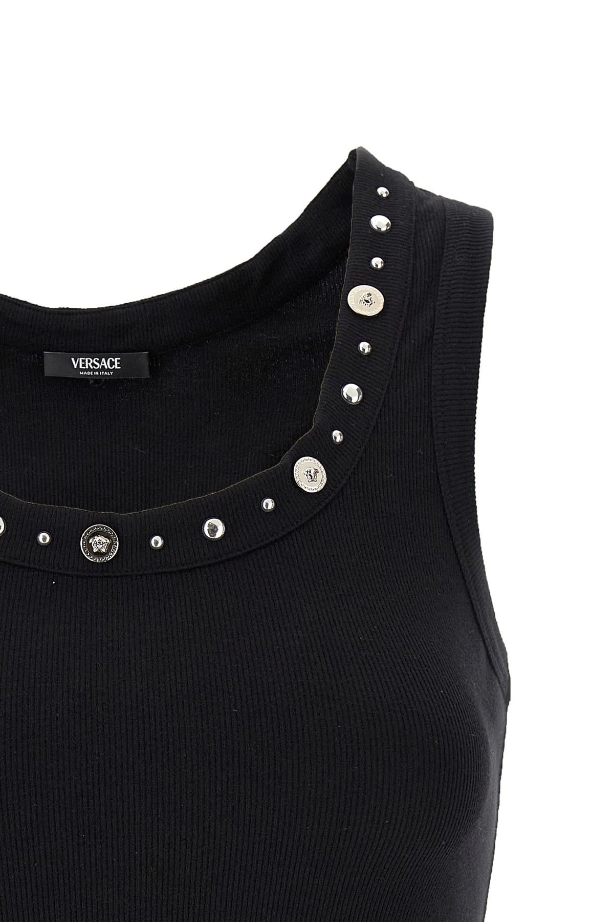 Versace Versace Medusa Studded Tank Top