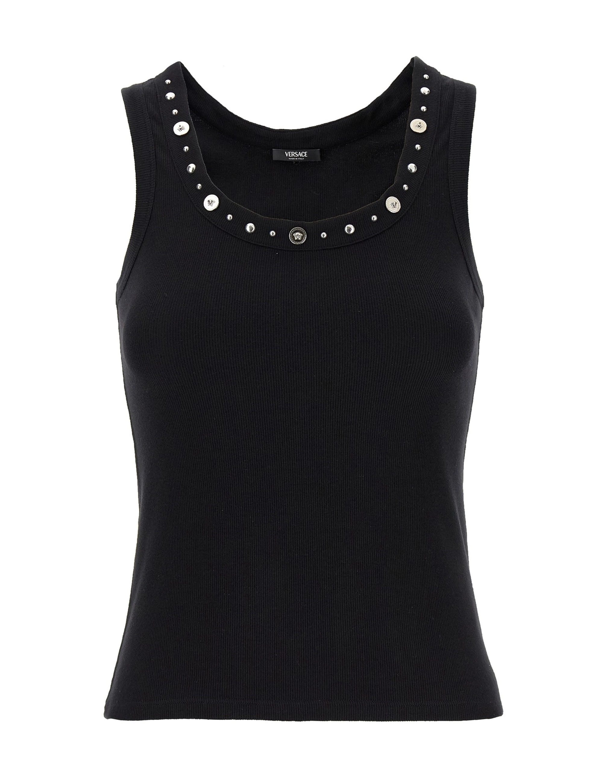Versace Versace Medusa Studded Tank Top
