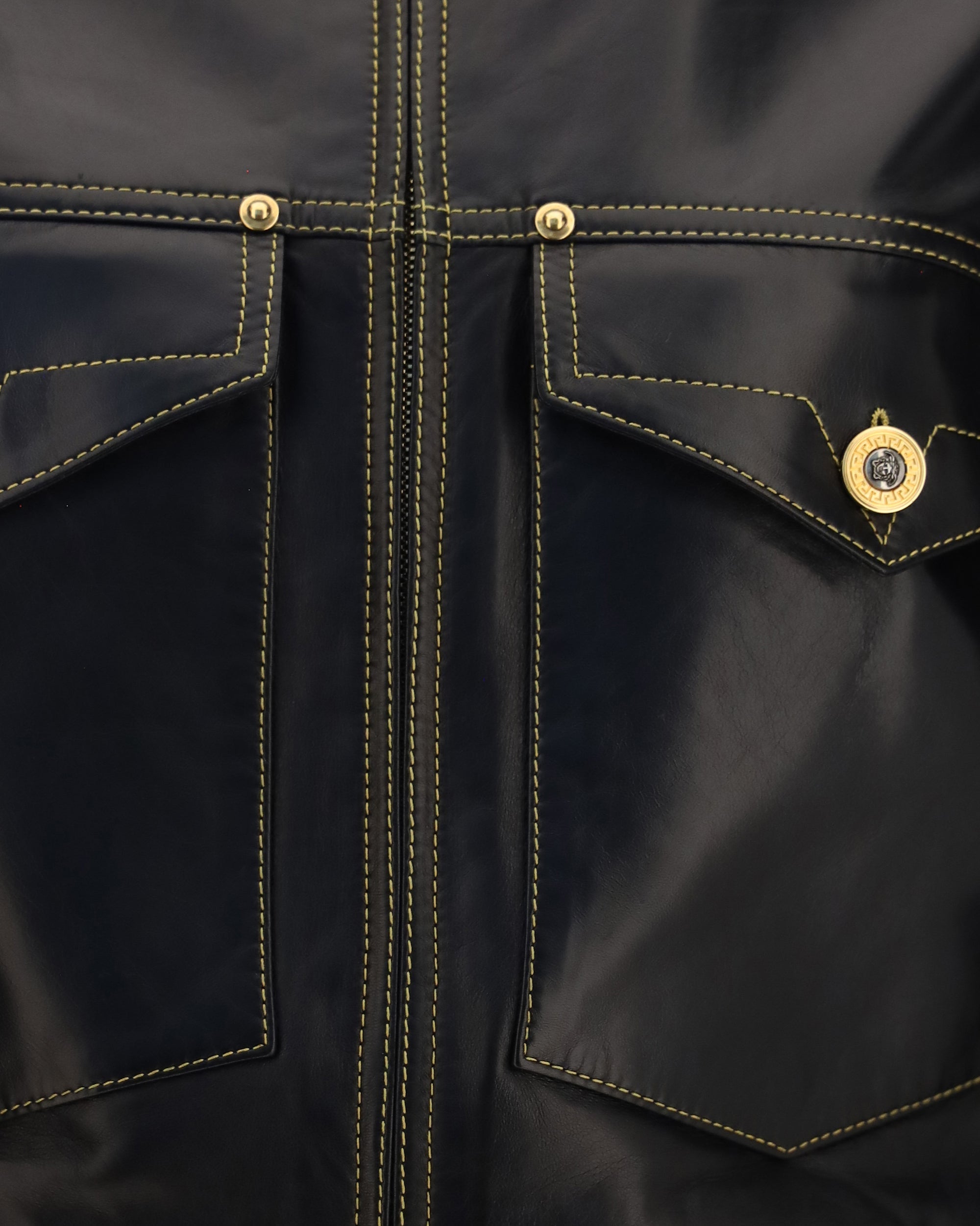 Versace Nappa Leather Jacket