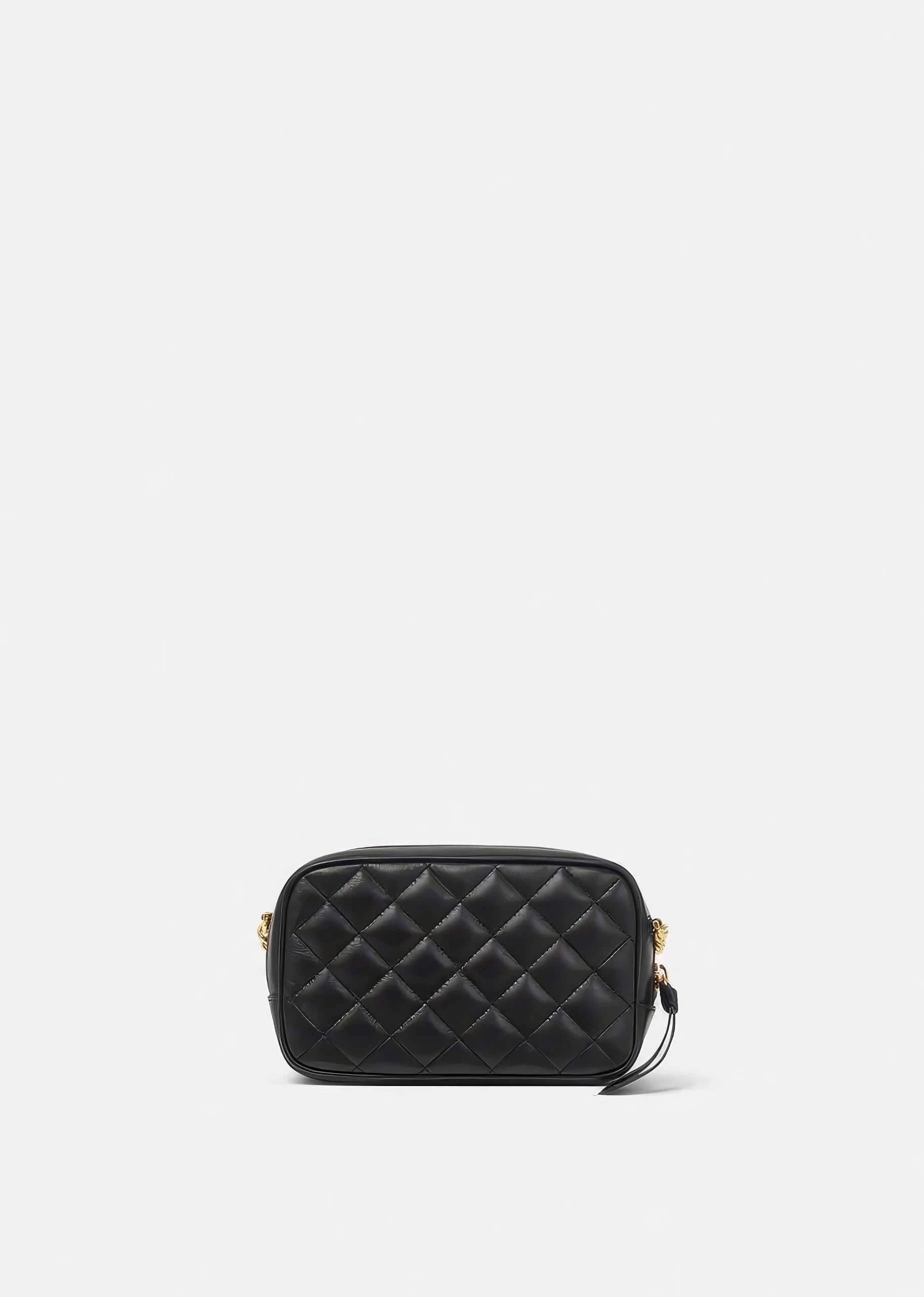 Versace Nappa Quilted La Medusa Camera Bag