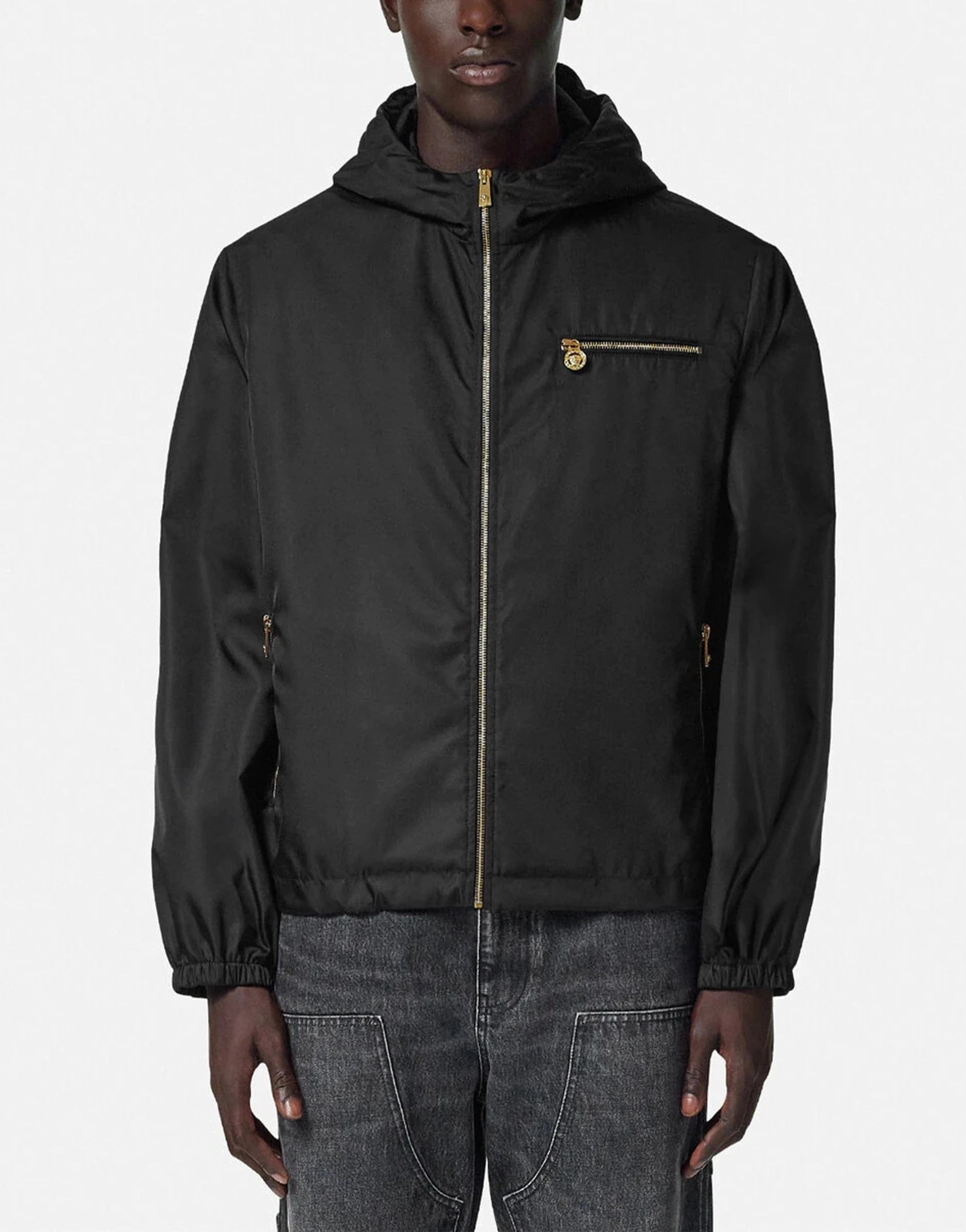 Versace Nylon Windbreaker Jacket