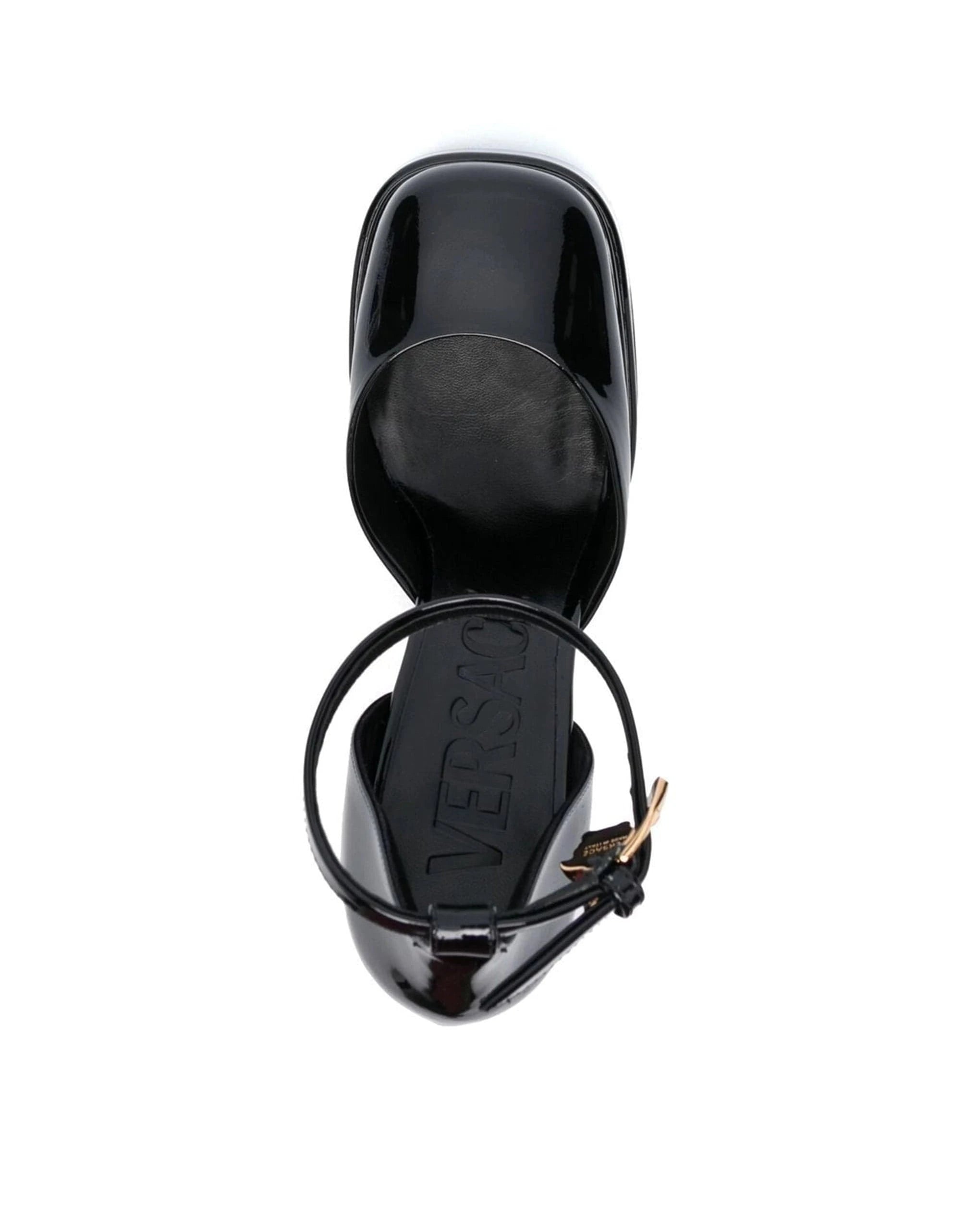 Versace Patent Leather 160mm Platform Pumps