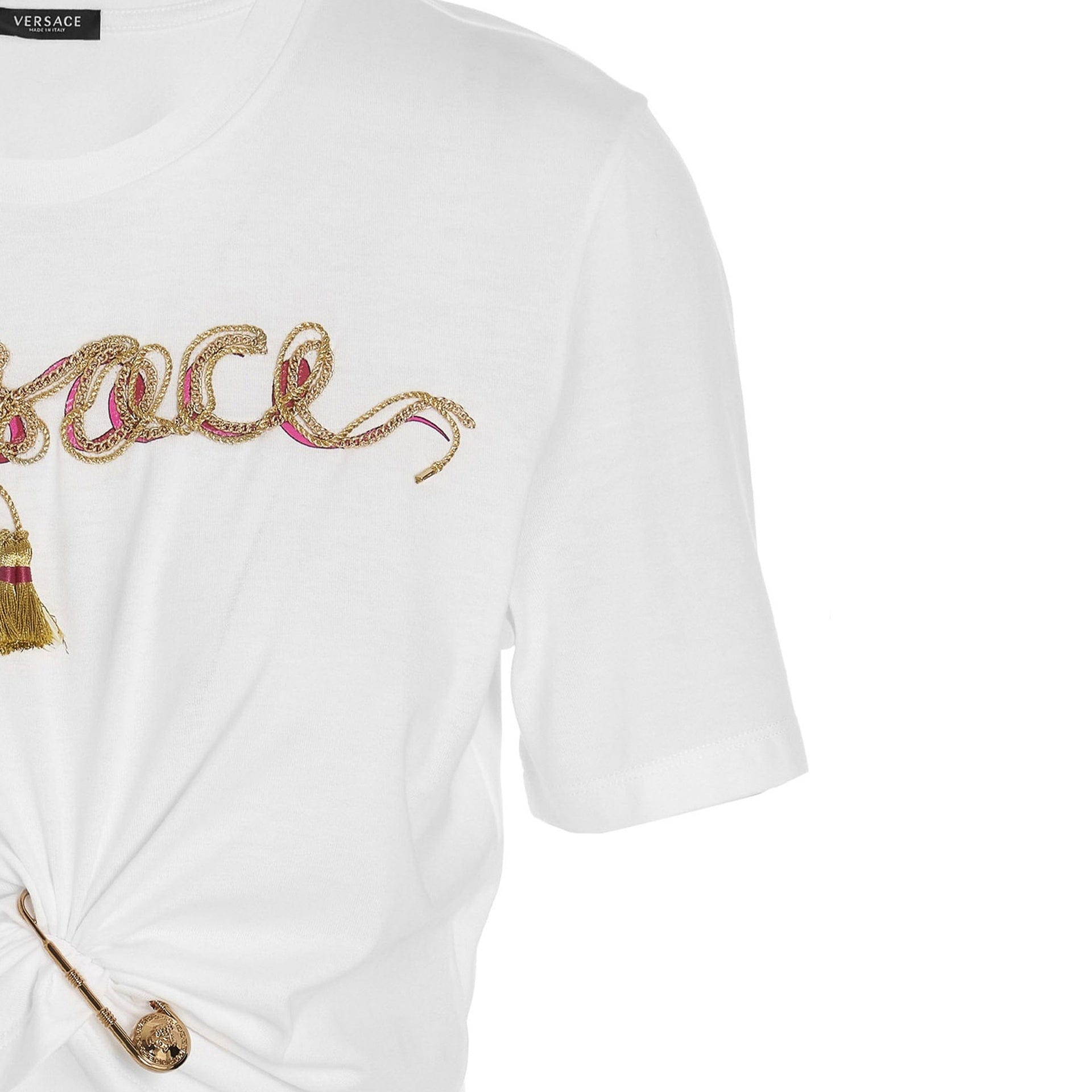 Versace Versace Pin Logo T-Shirt