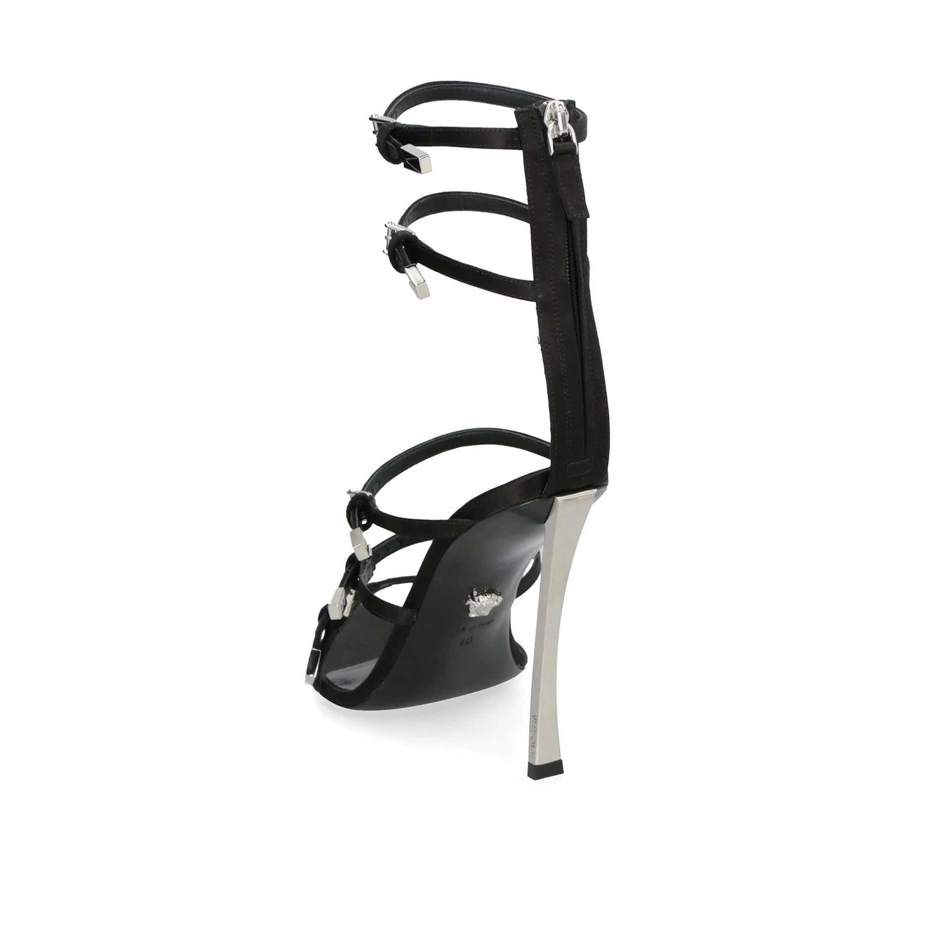 Versace Pin-Points Leather Sandals