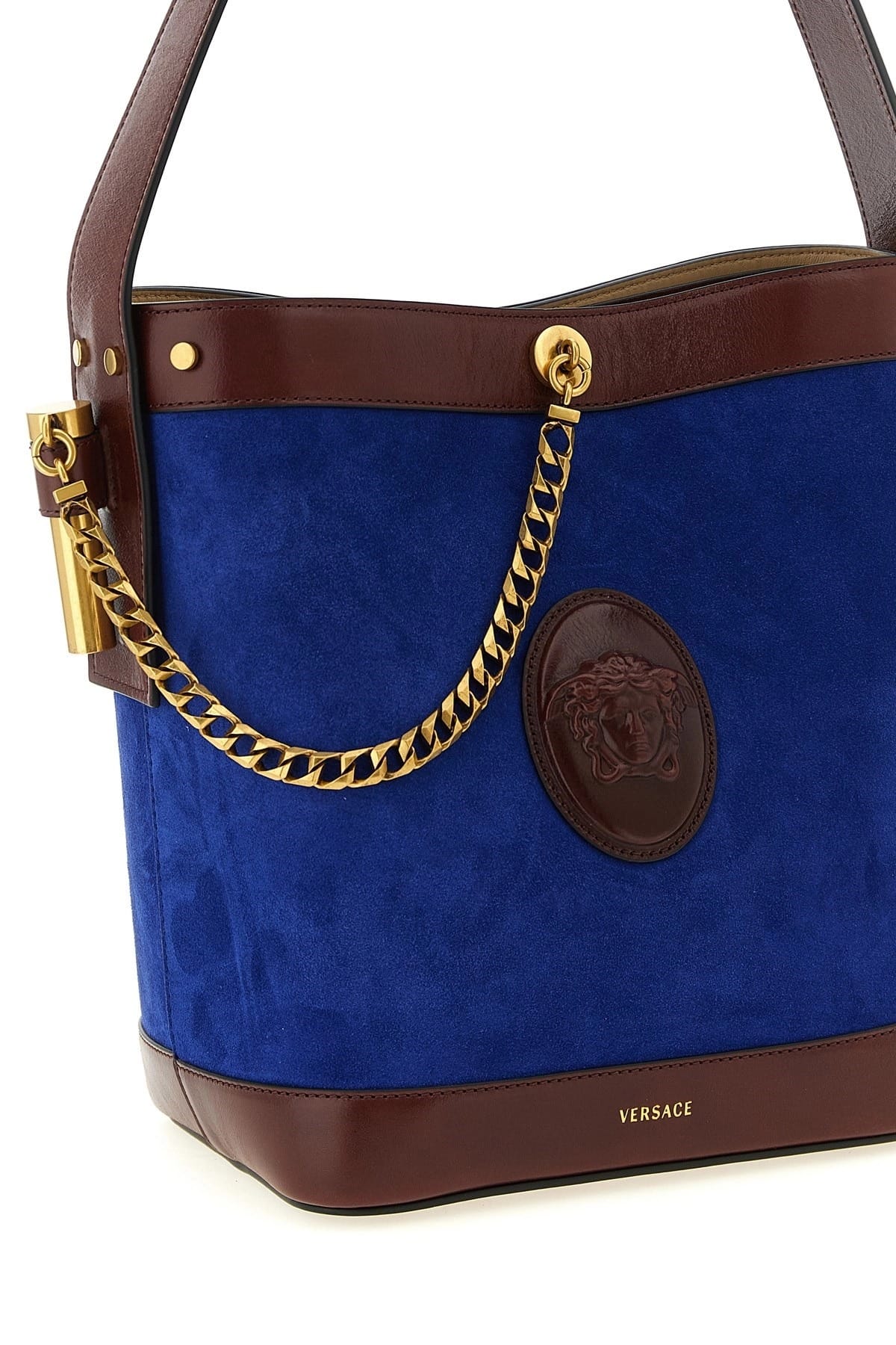 Versace Versace Pivot Small Bucket Bag