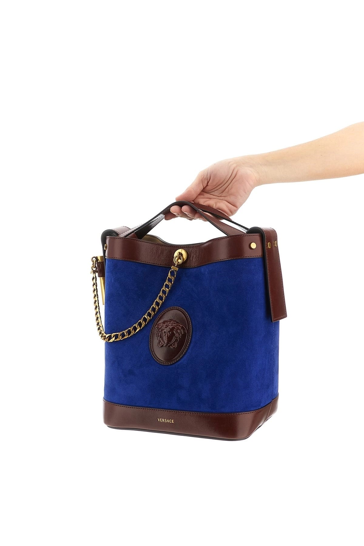 Versace Pivot Small Bucket Bag - alternate view