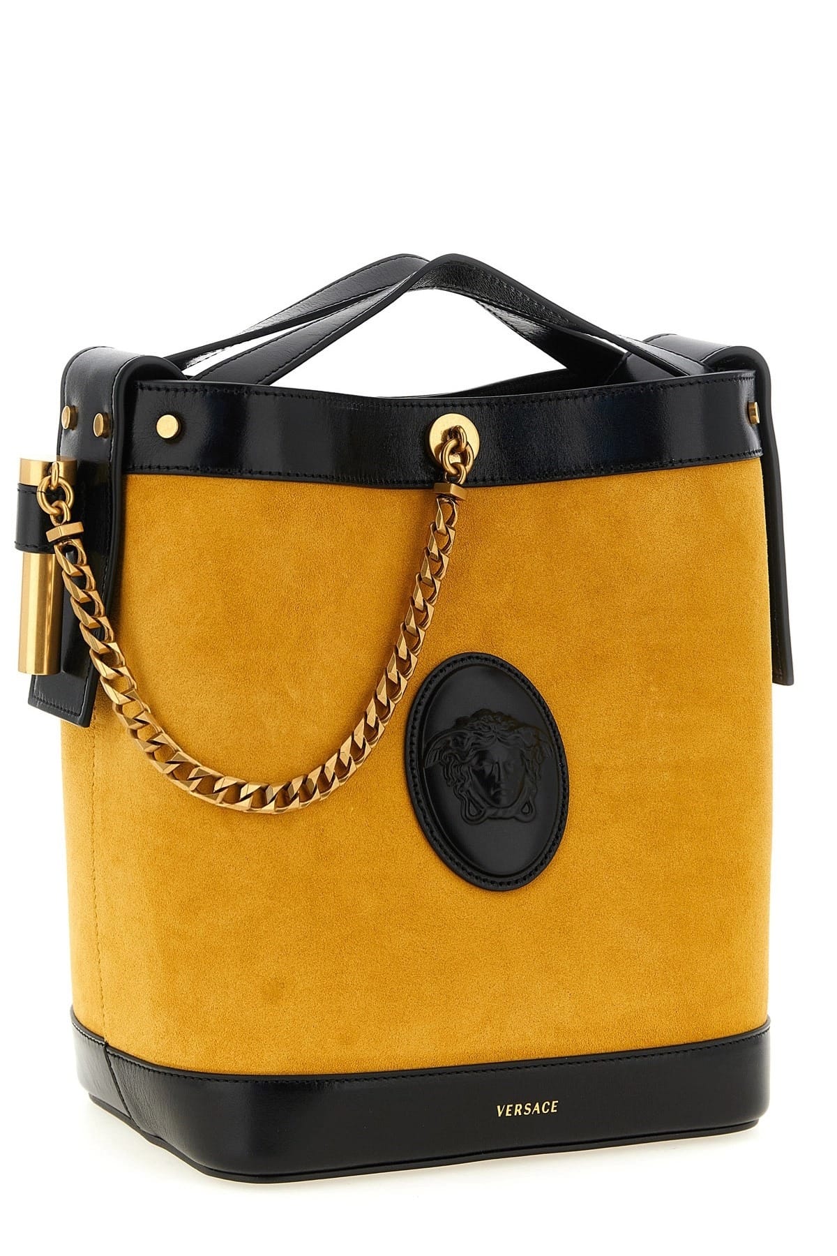 Versace Versace Pivot Small Bucket Bag