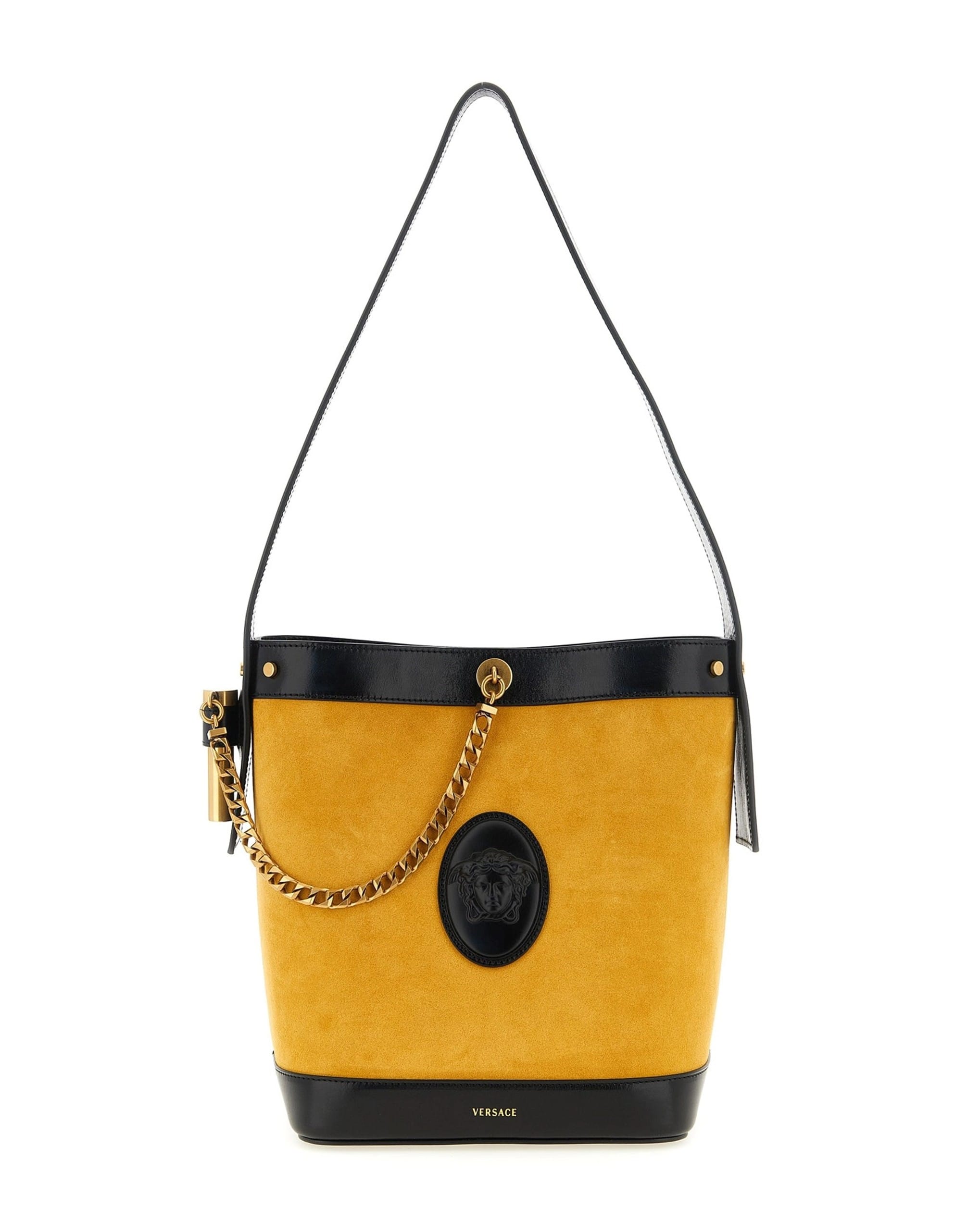 Versace Versace Pivot Small Bucket Bag