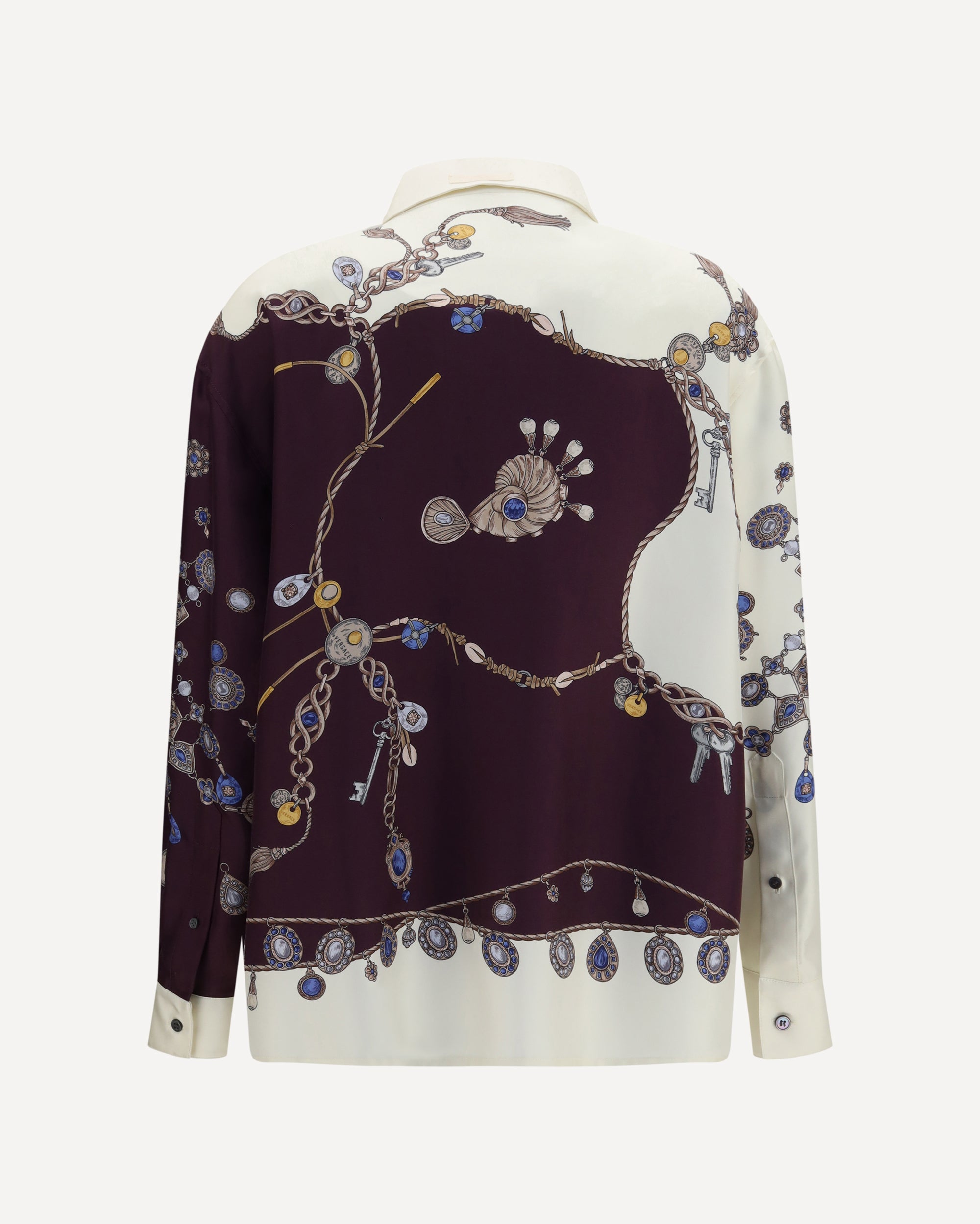 Versace Printed Silk Shirt - alternate view