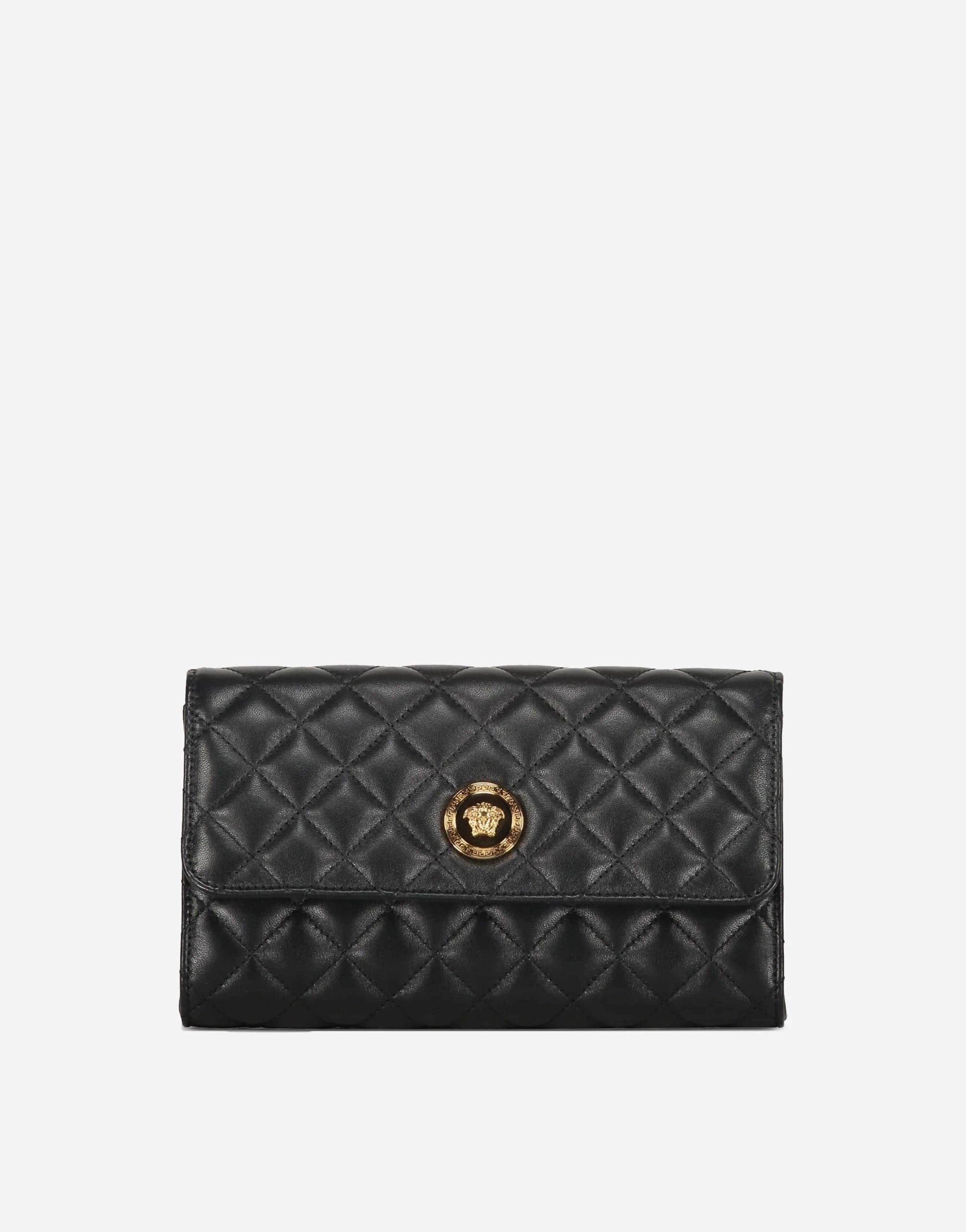 Versace Quilted Clutch Bag