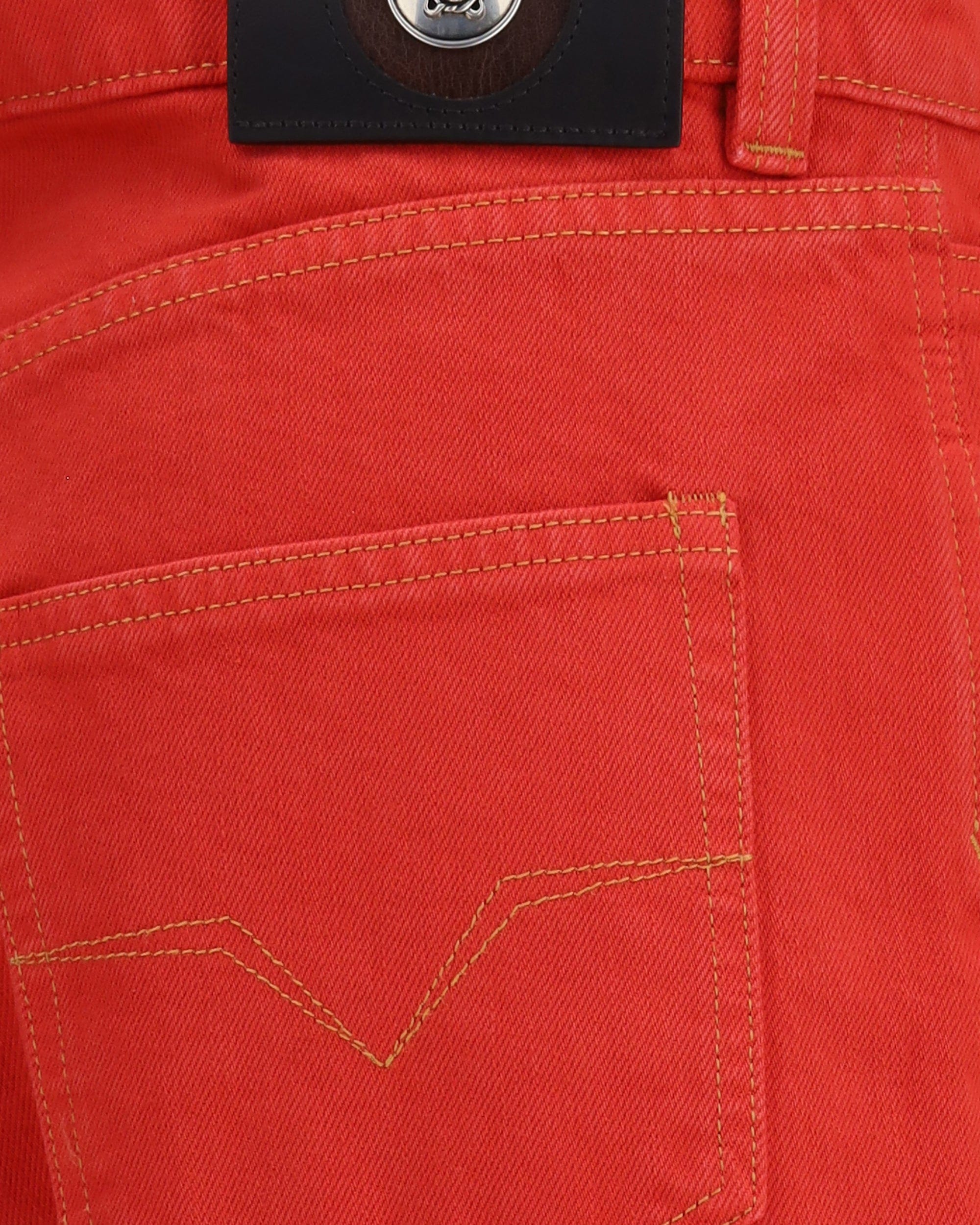 Versace Regular-Fit Cotton Denim Jeans