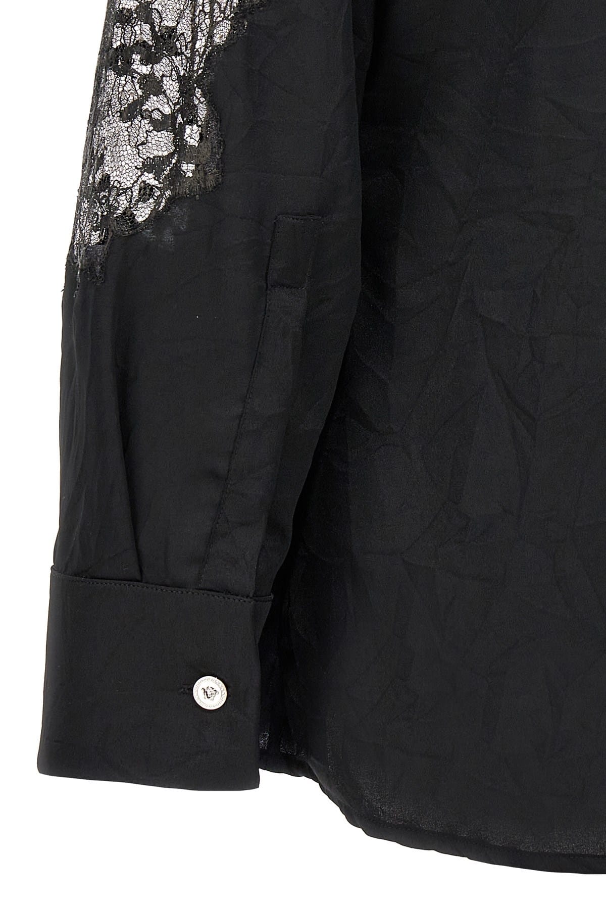 Versace Versace Satin Lace Shirt