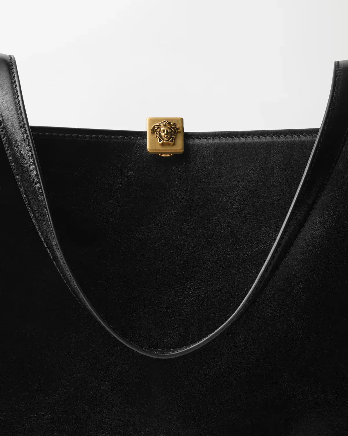Versace Severine Leather Tote Bag