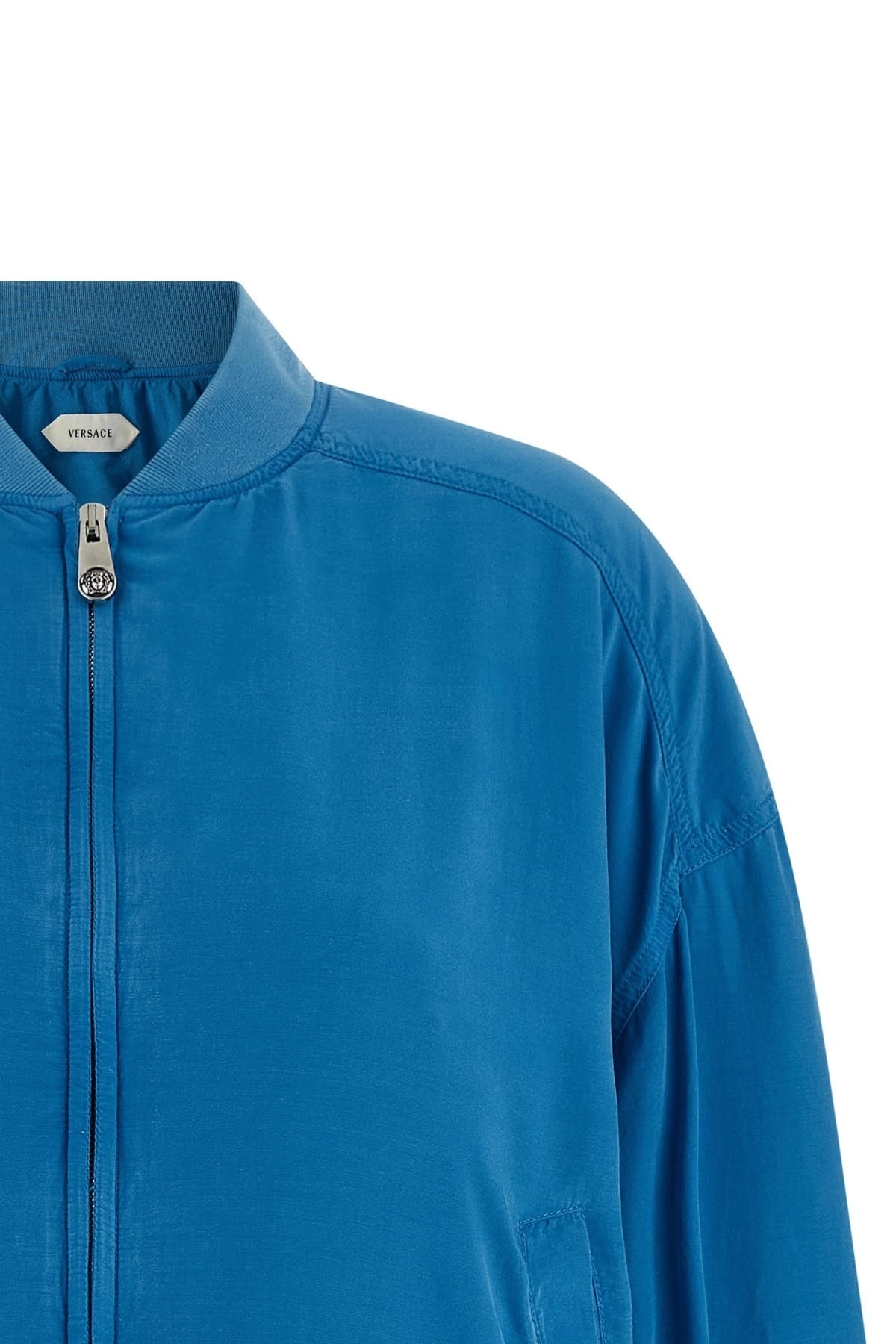 Versace Versace Silk Poplin Blouson